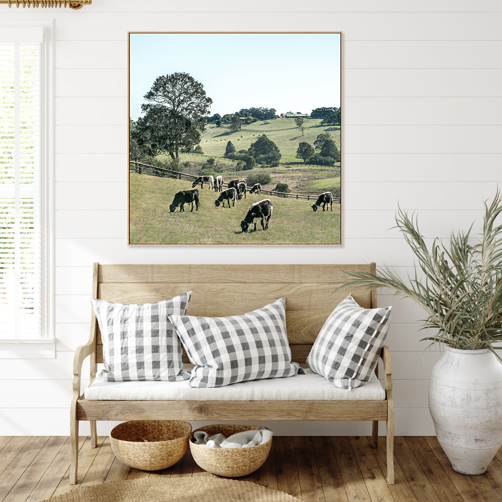 wall-art-print-canvas-poster-framed-Rolling Paddocks, Style B , By Tricia Brennan-GIOIA-WALL-ART
