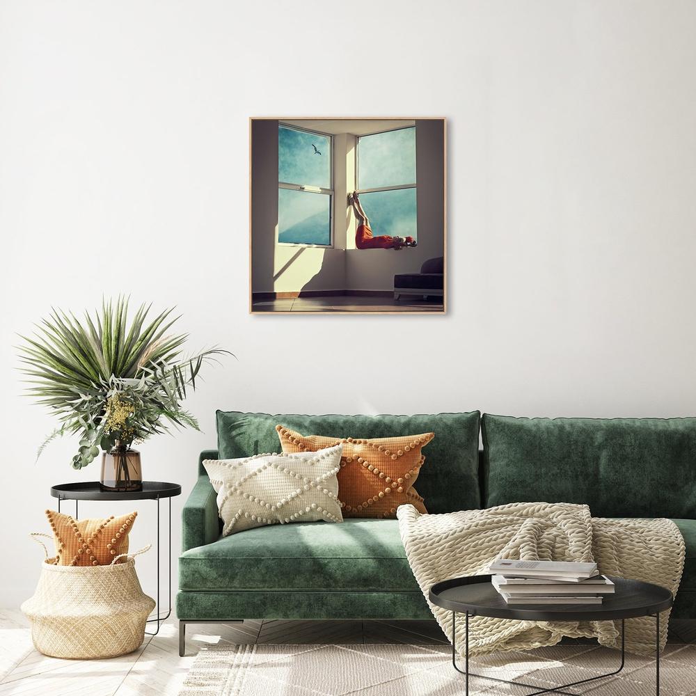 wall-art-print-canvas-poster-framed-Room With A View, By Ambra-by-Plus X Studio-Gioia Wall Art