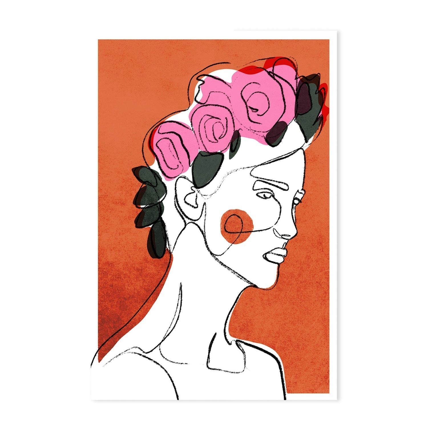 wall-art-print-canvas-poster-framed-Rose Amor , By Treechild-GIOIA-WALL-ART