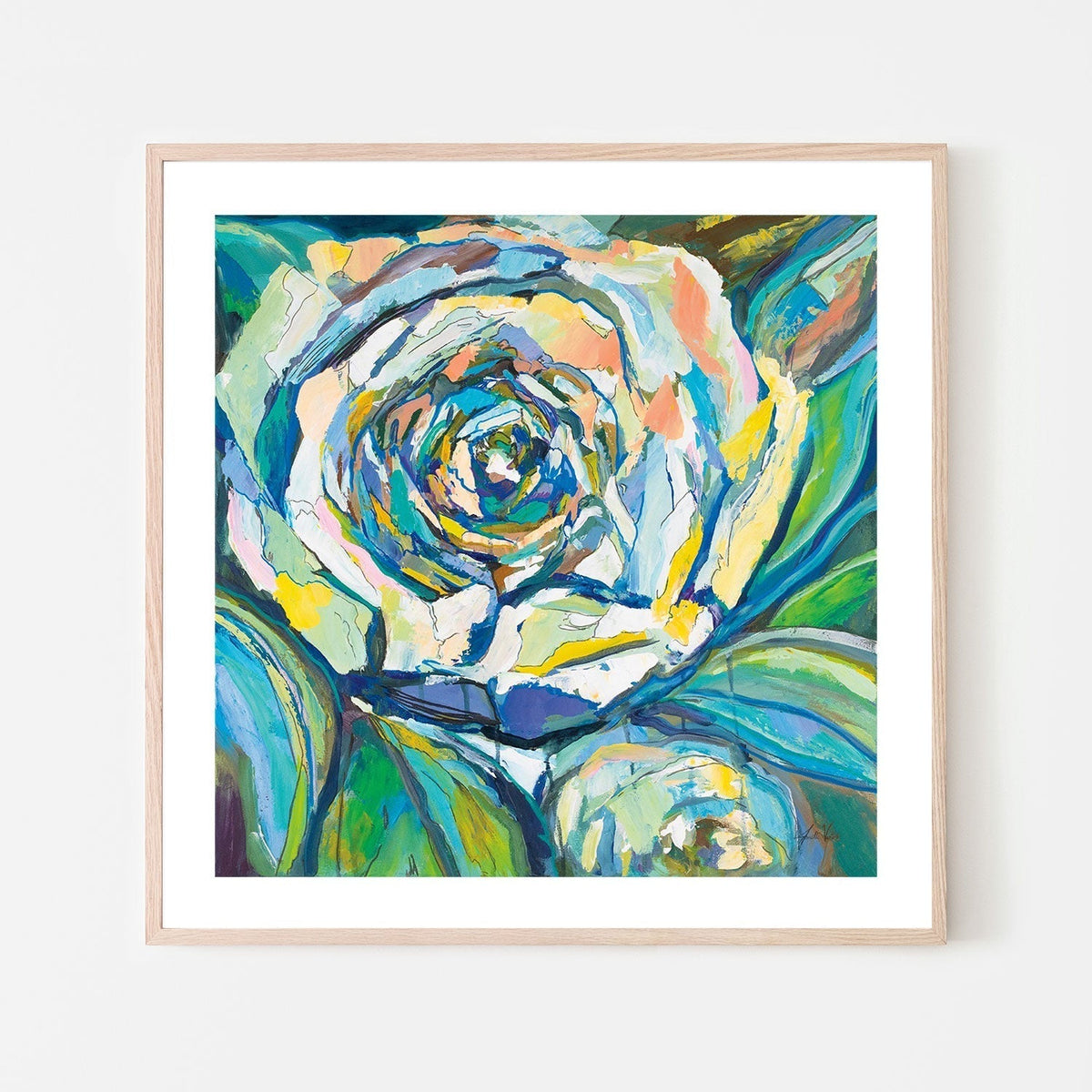 wall-art-print-canvas-poster-framed-Rose-by-Jeanette Vertentes-Gioia Wall Art