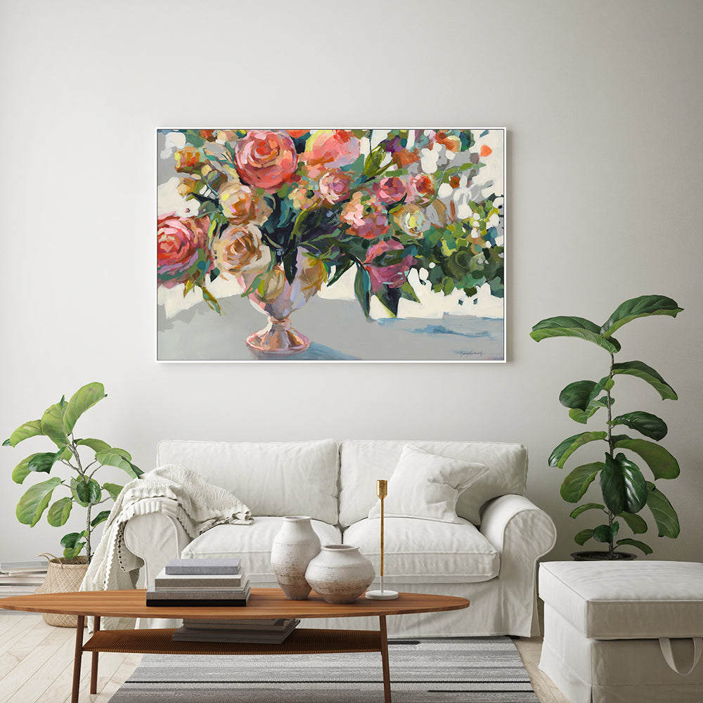 wall-art-print-canvas-poster-framed-Roses , By Jenny Westenhofer Art-7