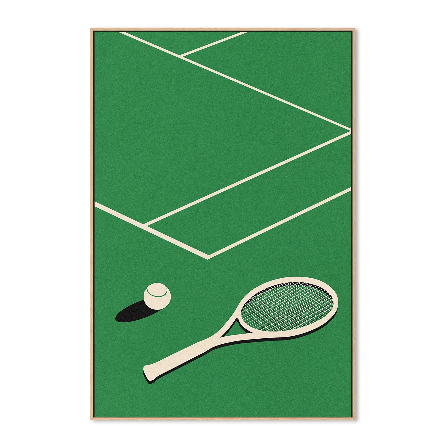 wall-art-print-canvas-poster-framed-Rosi Feist Lawn Tennis Club-4