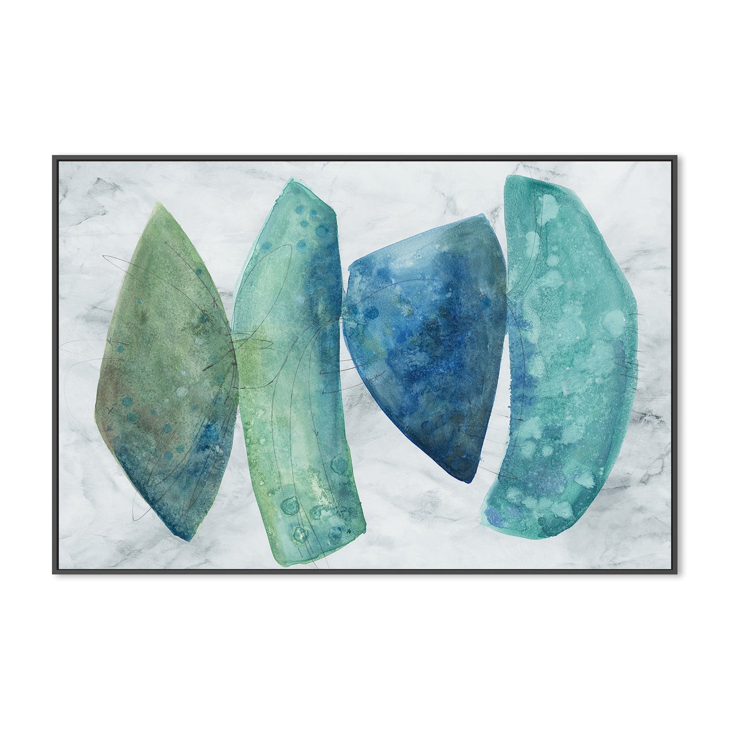 wall-art-print-canvas-poster-framed-Rotating Form , By Maya Woods-3