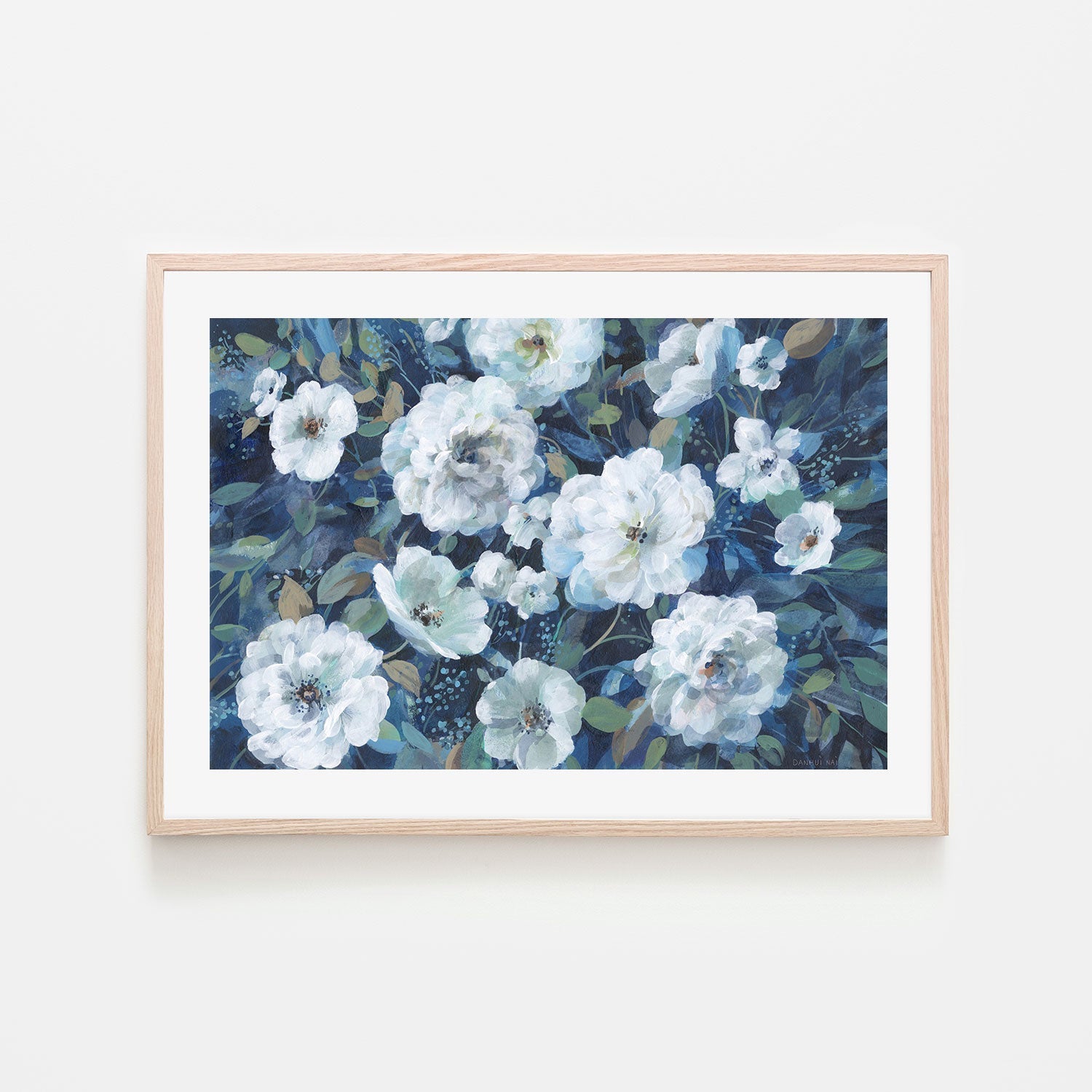 wall-art-print-canvas-poster-framed-Rugosa Roses-by-Danhui Nai-Gioia Wall Art