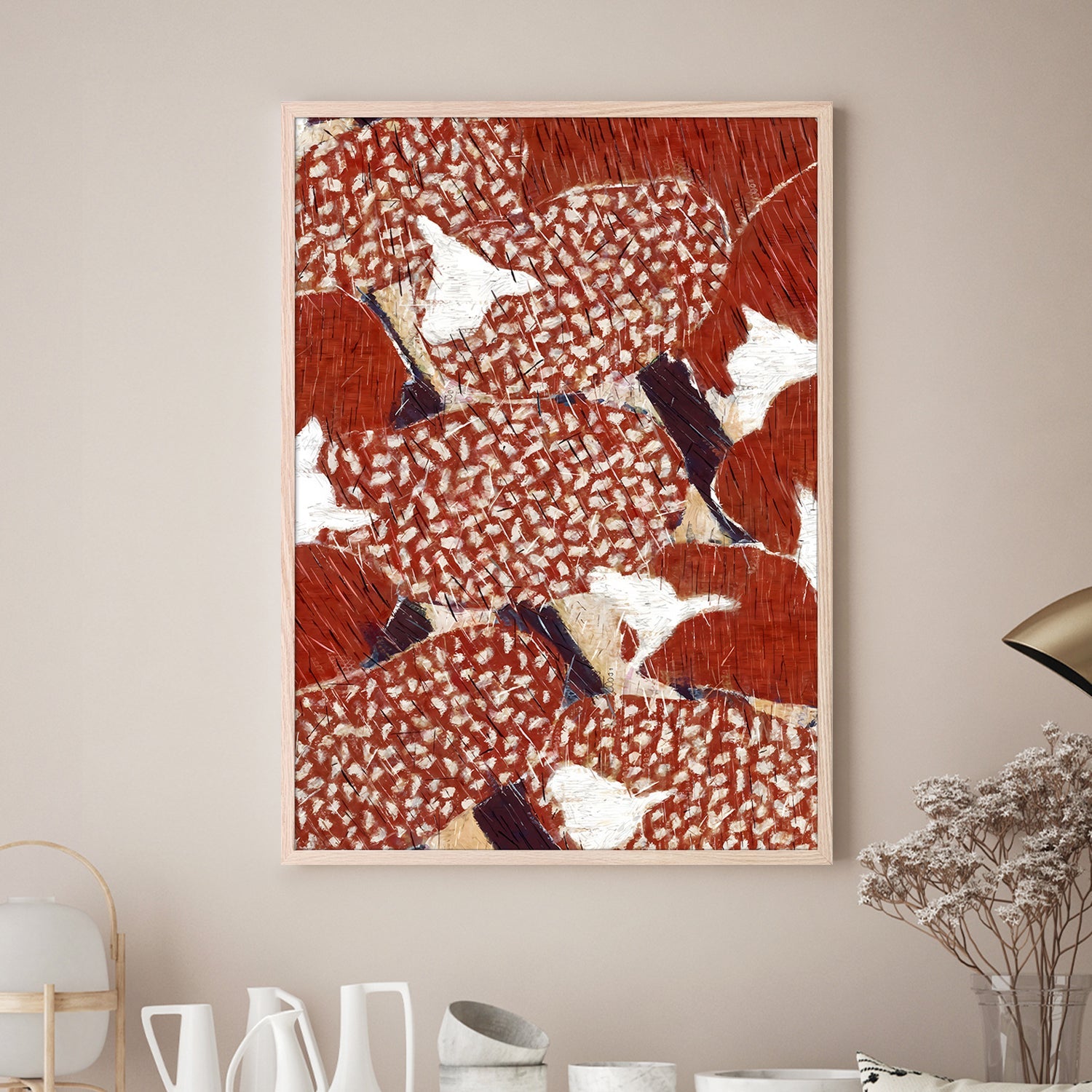 wall-art-print-canvas-poster-framed-Ruminant Study-2