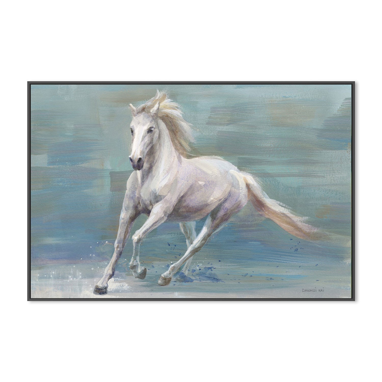wall-art-print-canvas-poster-framed-Running Free-by-Danhui Nai-Gioia Wall Art