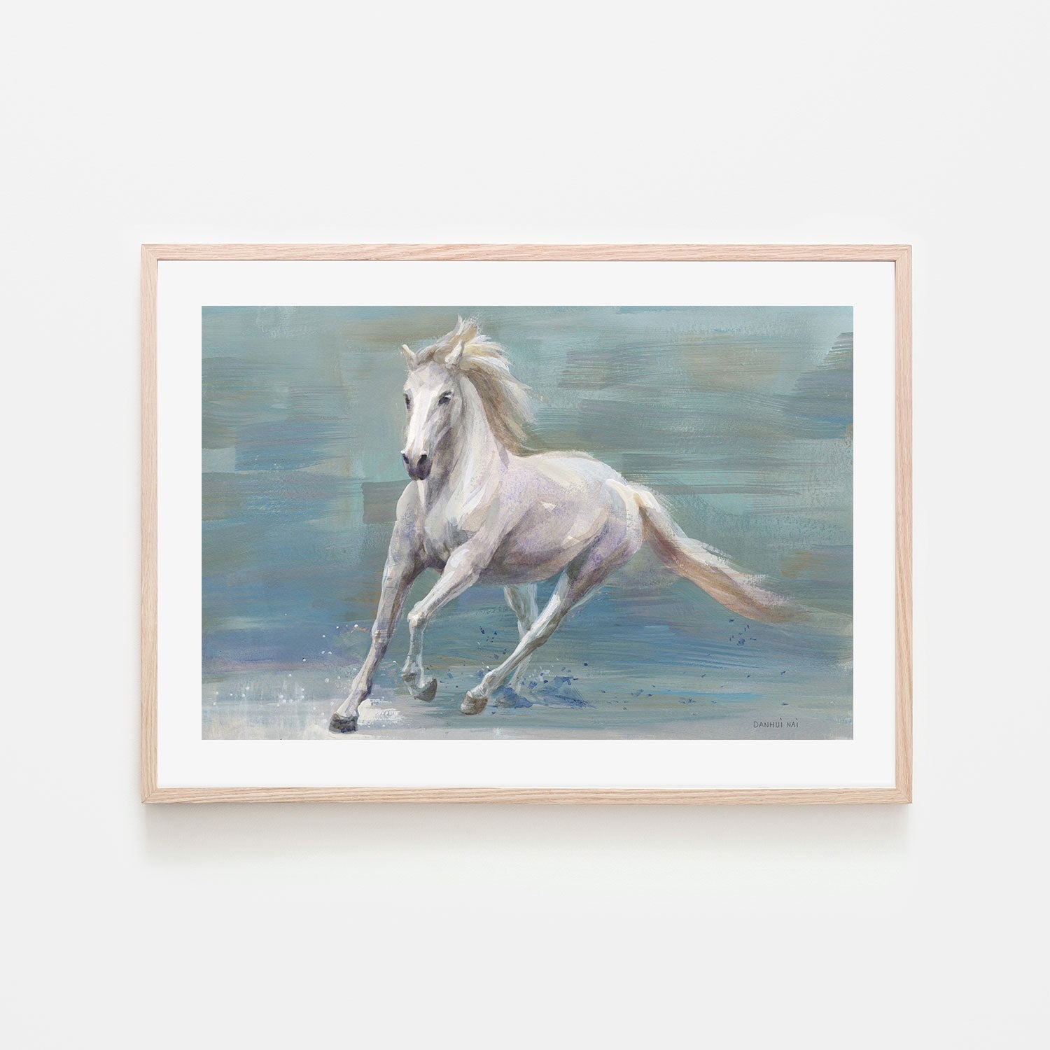 wall-art-print-canvas-poster-framed-Running Free-by-Danhui Nai-Gioia Wall Art