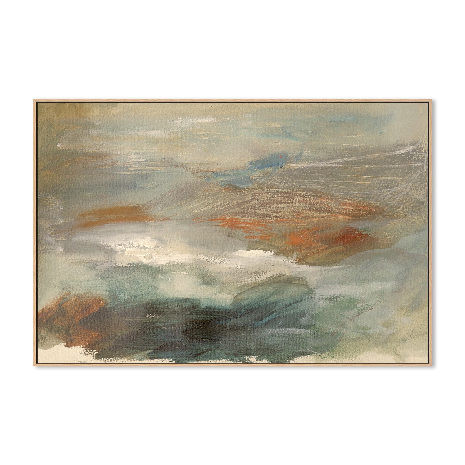 wall-art-print-canvas-poster-framed-Rushing Wind, Style B-4