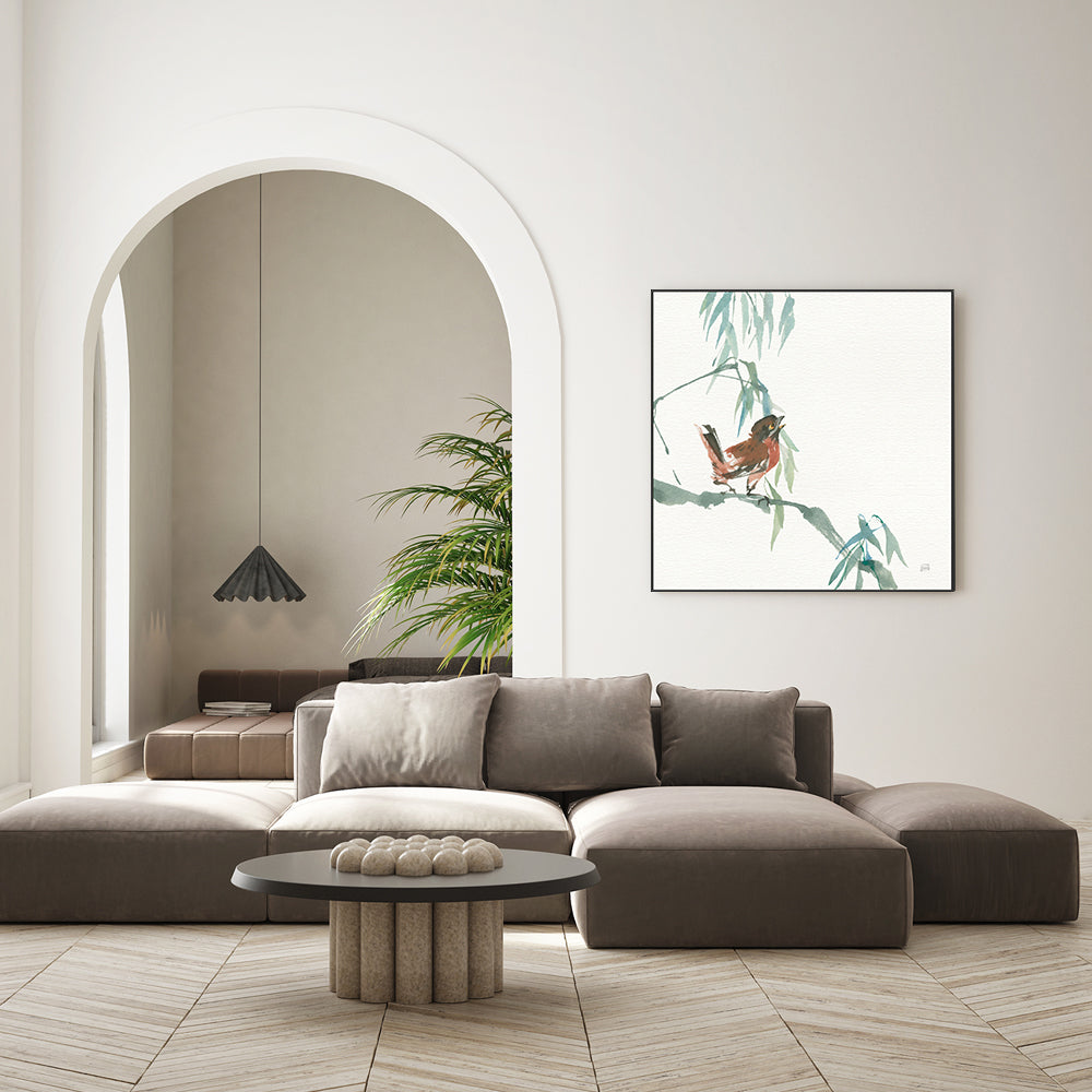 wall-art-print-canvas-poster-framed-Russet Sparrow , By Chris Paschke-GIOIA-WALL-ART