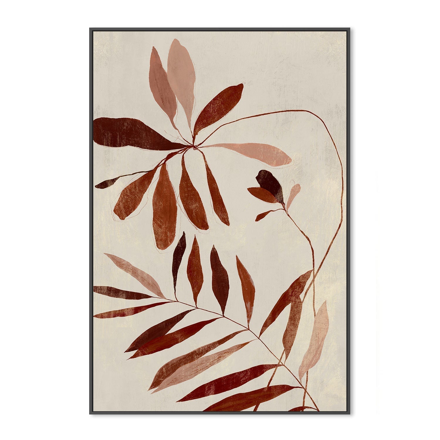 wall-art-print-canvas-poster-framed-Rust, Style B , By Aria K-3