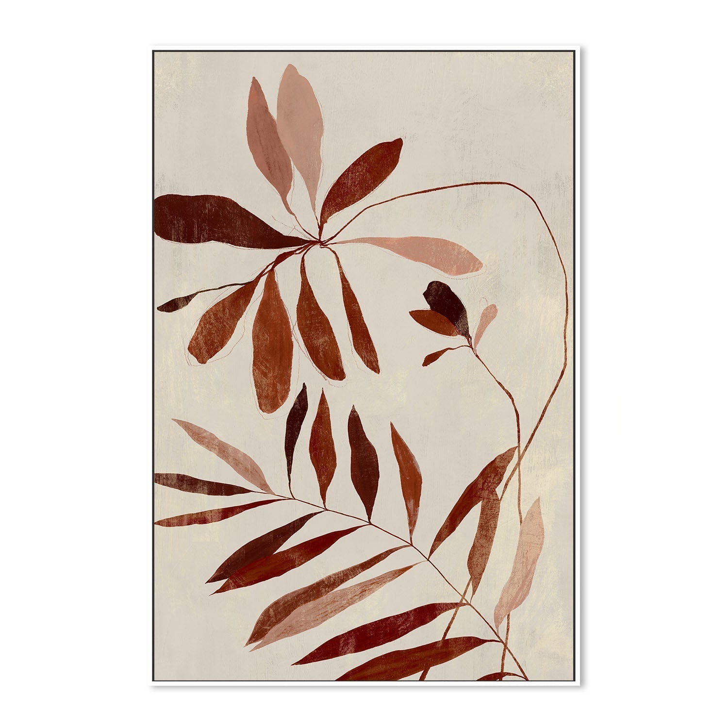 wall-art-print-canvas-poster-framed-Rust, Style B , By Aria K-5