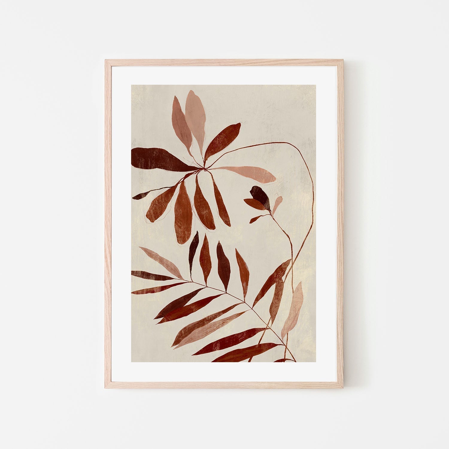 wall-art-print-canvas-poster-framed-Rust, Style B , By Aria K-6