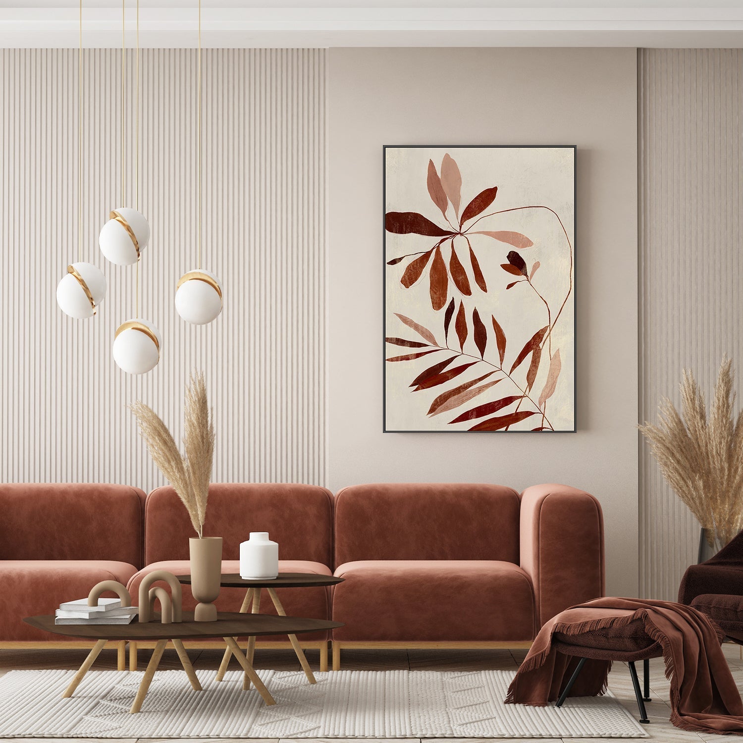 wall-art-print-canvas-poster-framed-Rust, Style B , By Aria K-7