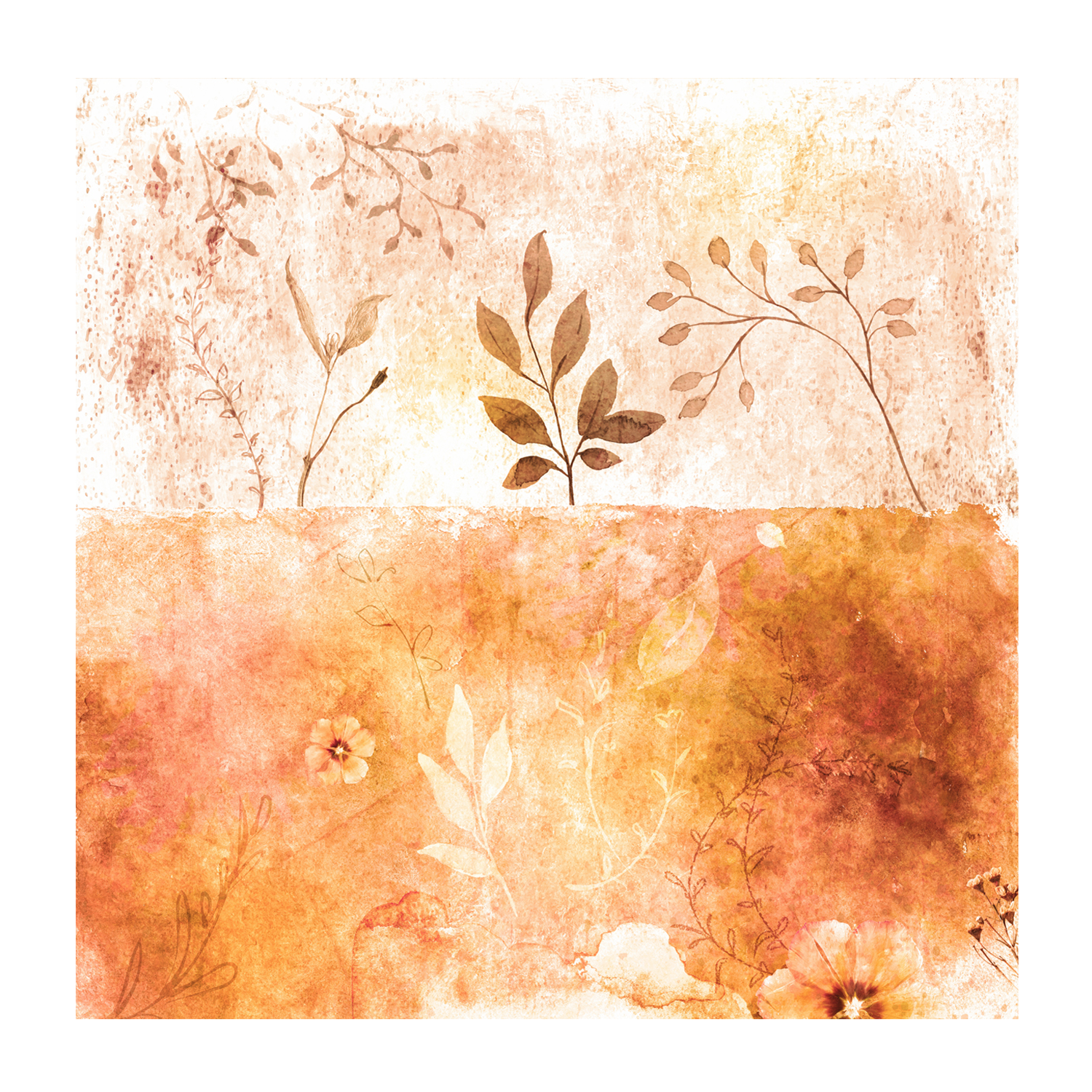 wall-art-print-canvas-poster-framed-Rustic Bohemian Garden, Style A , By Emel Tunaboylu-GIOIA-WALL-ART