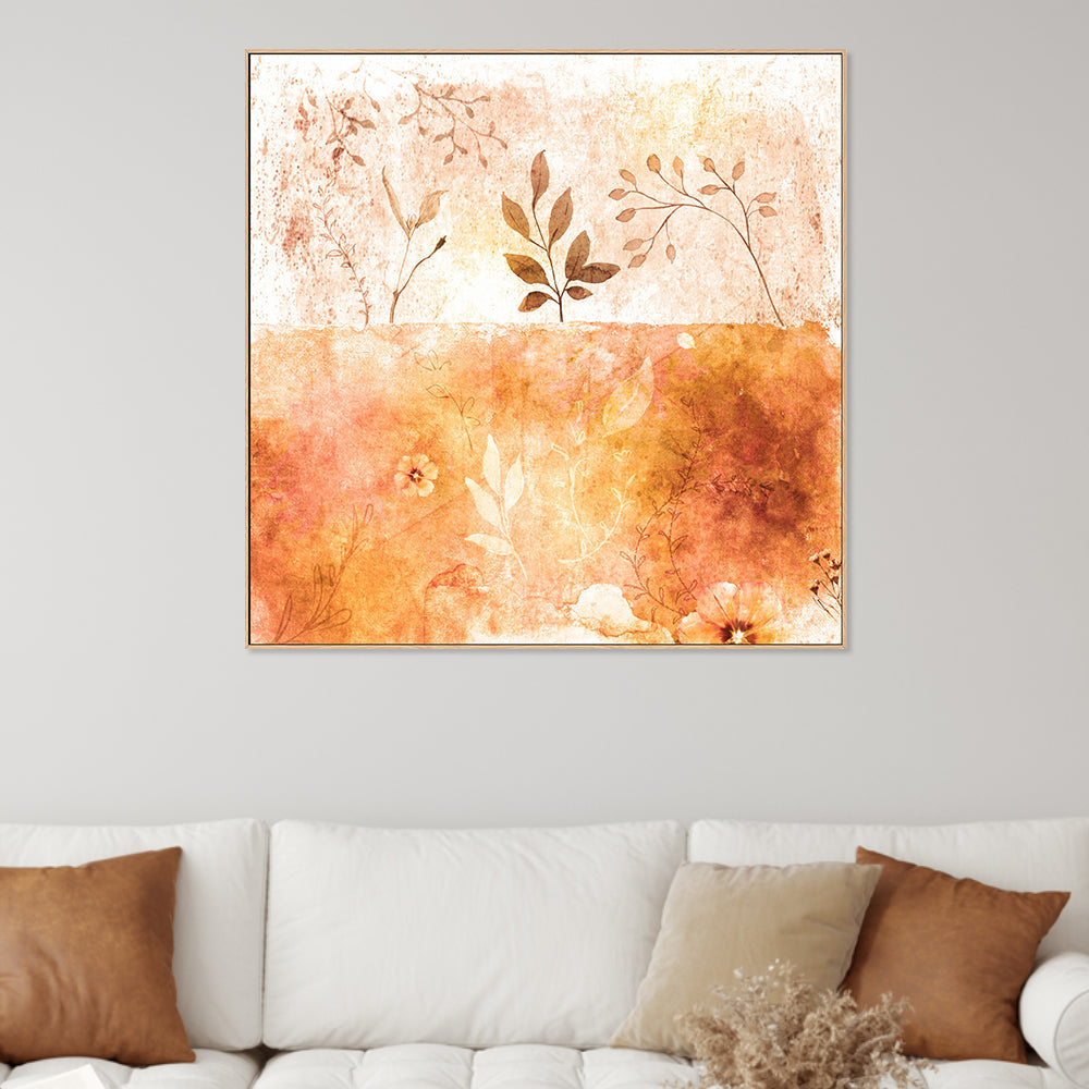 wall-art-print-canvas-poster-framed-Rustic Bohemian Garden, Style A , By Emel Tunaboylu-GIOIA-WALL-ART
