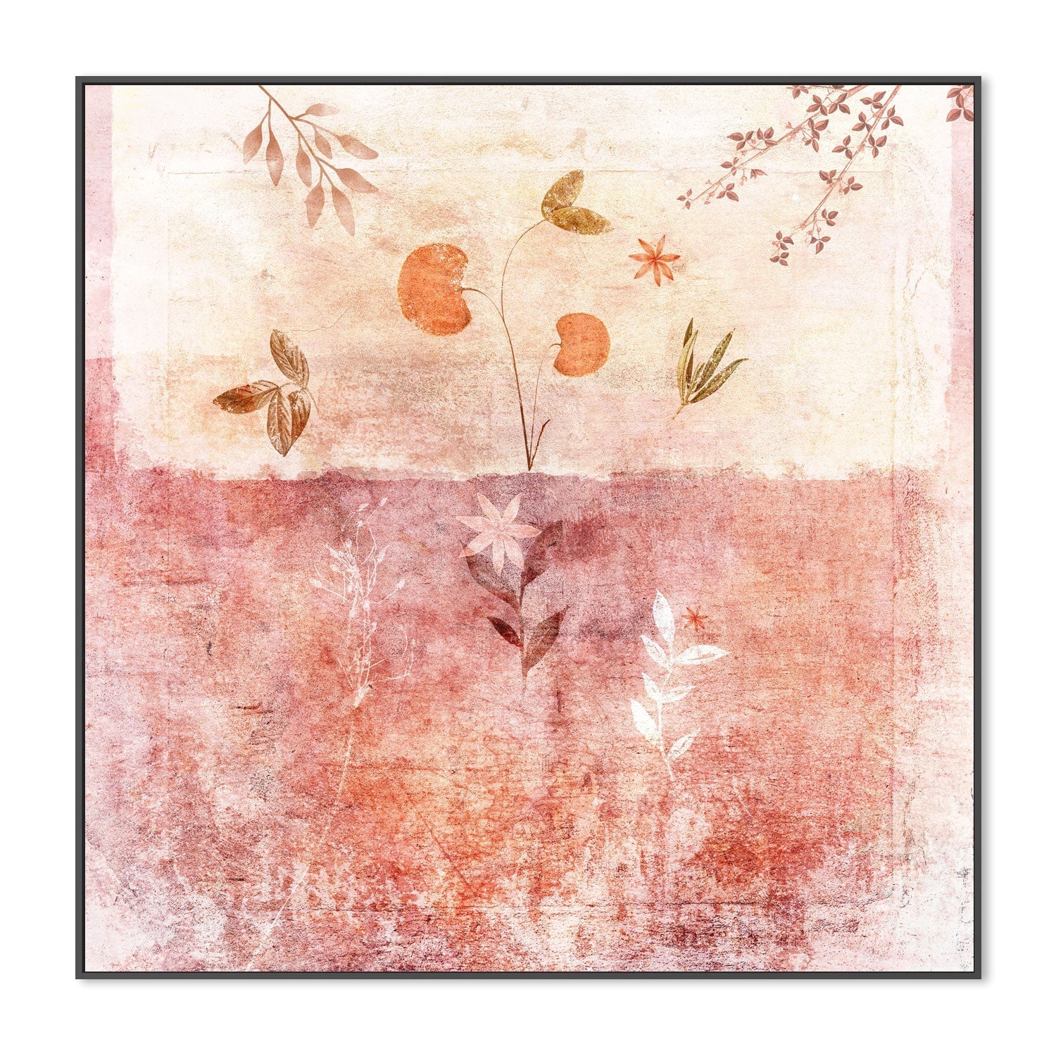 wall-art-print-canvas-poster-framed-Rustic Bohemian Garden, Style B , By Emel Tunaboylu-GIOIA-WALL-ART