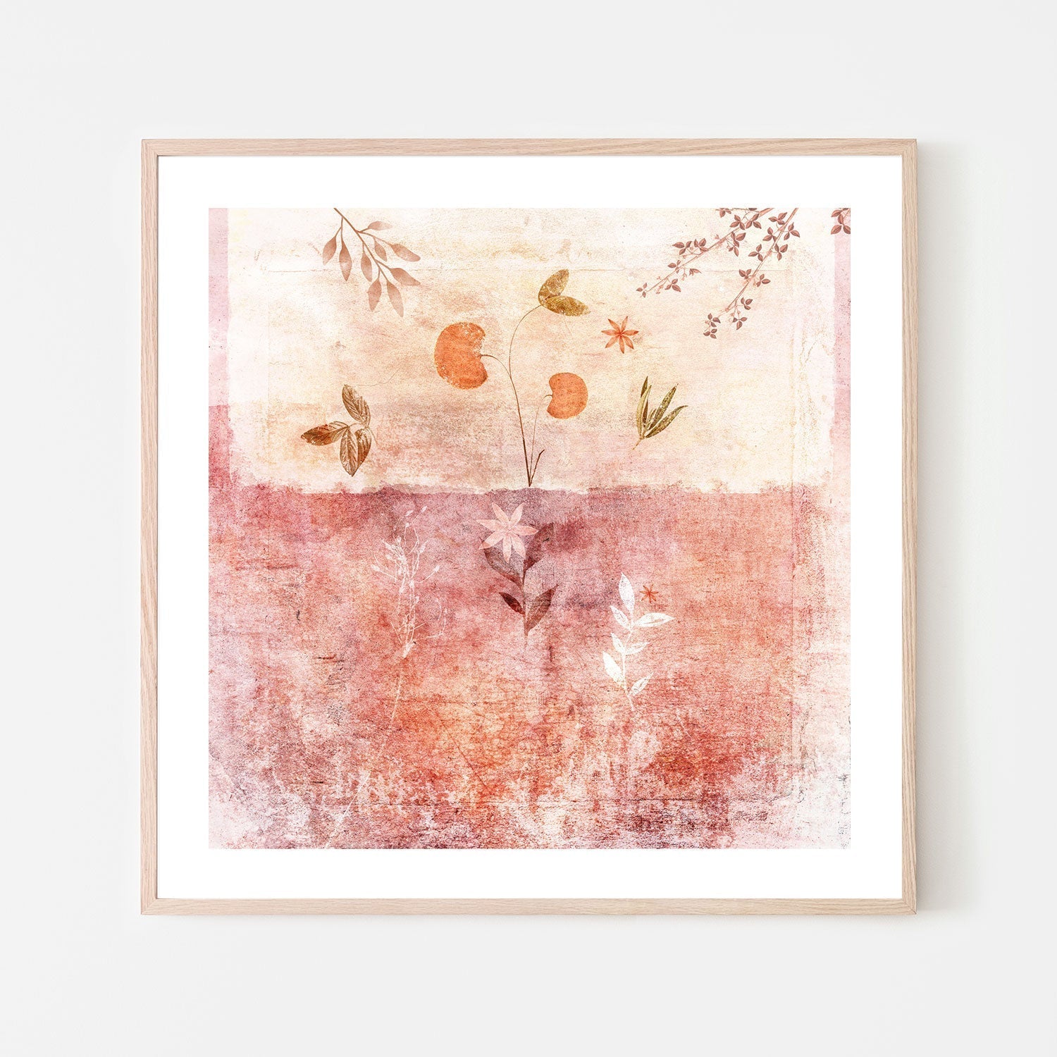 wall-art-print-canvas-poster-framed-Rustic Bohemian Garden, Style B , By Emel Tunaboylu-GIOIA-WALL-ART