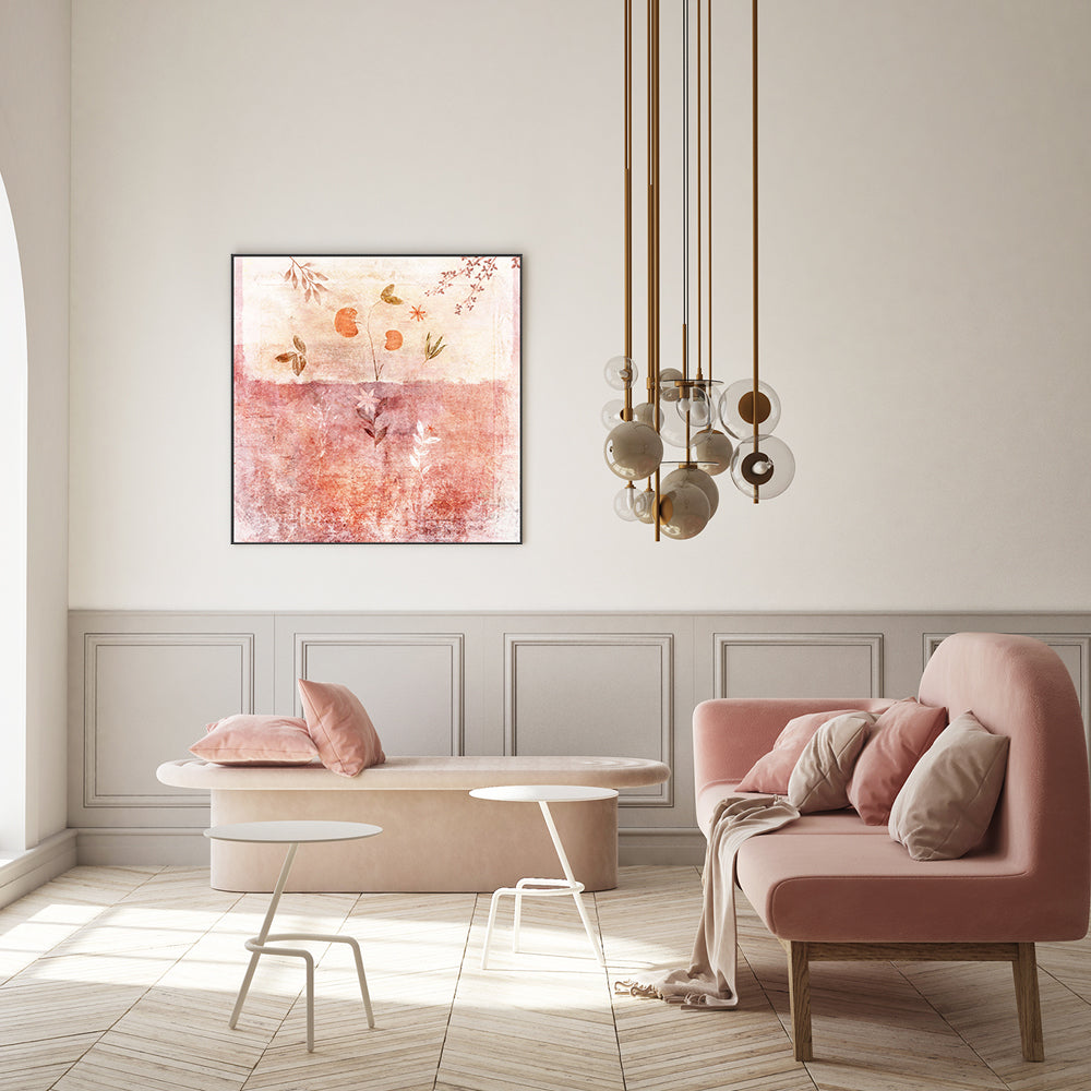 wall-art-print-canvas-poster-framed-Rustic Bohemian Garden, Style B , By Emel Tunaboylu-GIOIA-WALL-ART