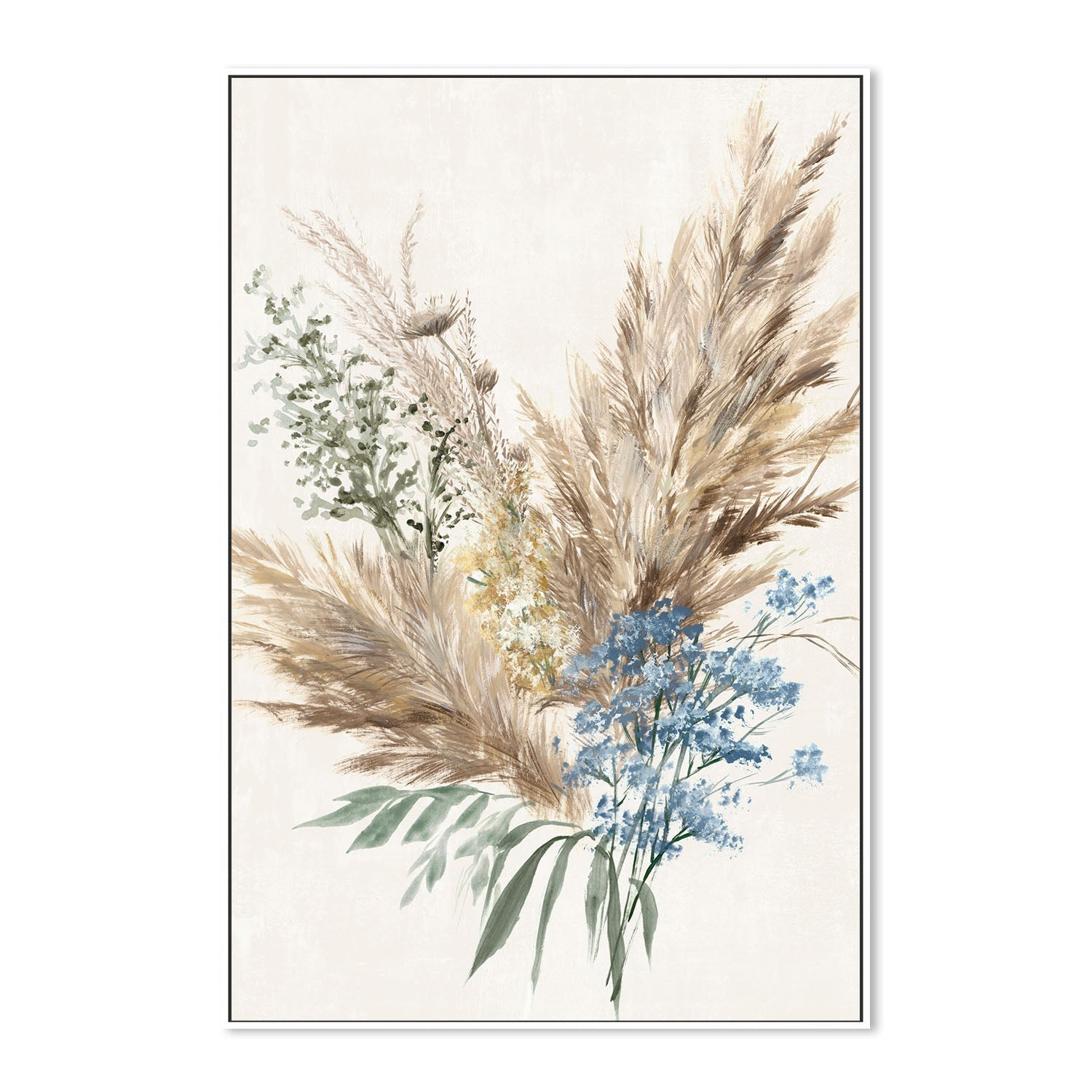wall-art-print-canvas-poster-framed-Rustic Bouquet , By Aria K-5