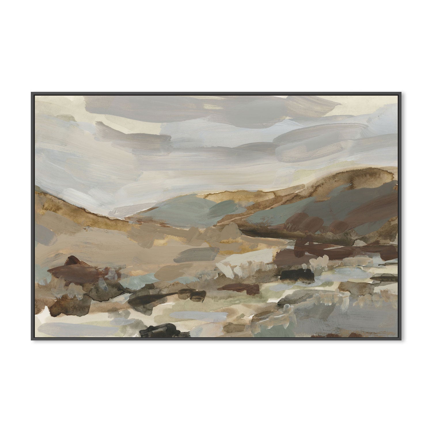 wall-art-print-canvas-poster-framed-Rustic Meadow, Style A , By Emily Wood-3