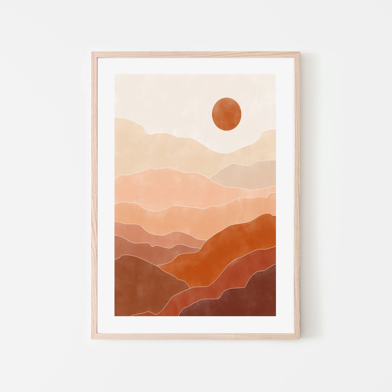 wall-art-print-canvas-poster-framed-Rustic Sunset , By Elena Ristova-GIOIA-WALL-ART