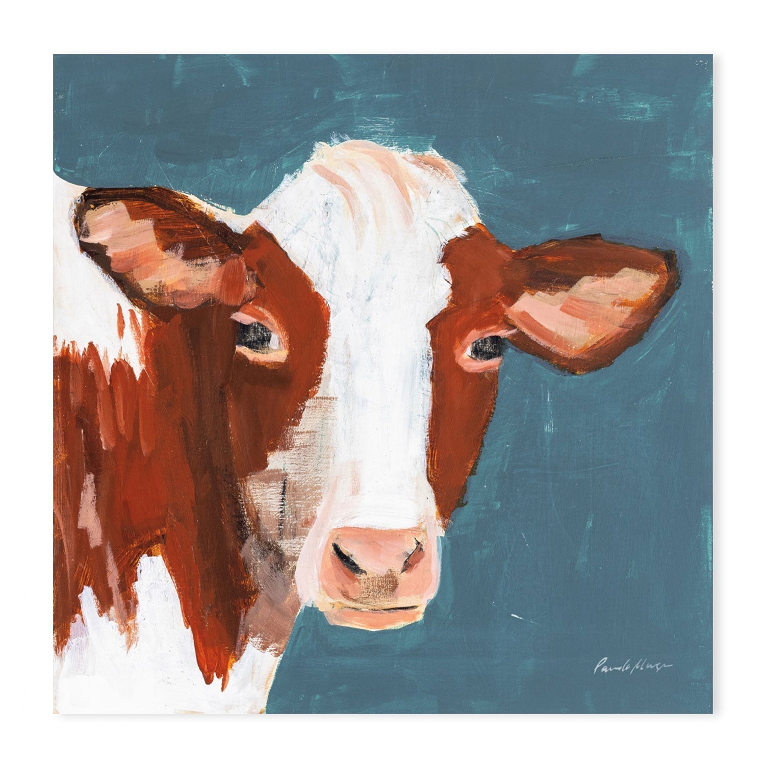 wall-art-print-canvas-poster-framed-Rusty Blue-by-Pamela Munger-Gioia Wall Art