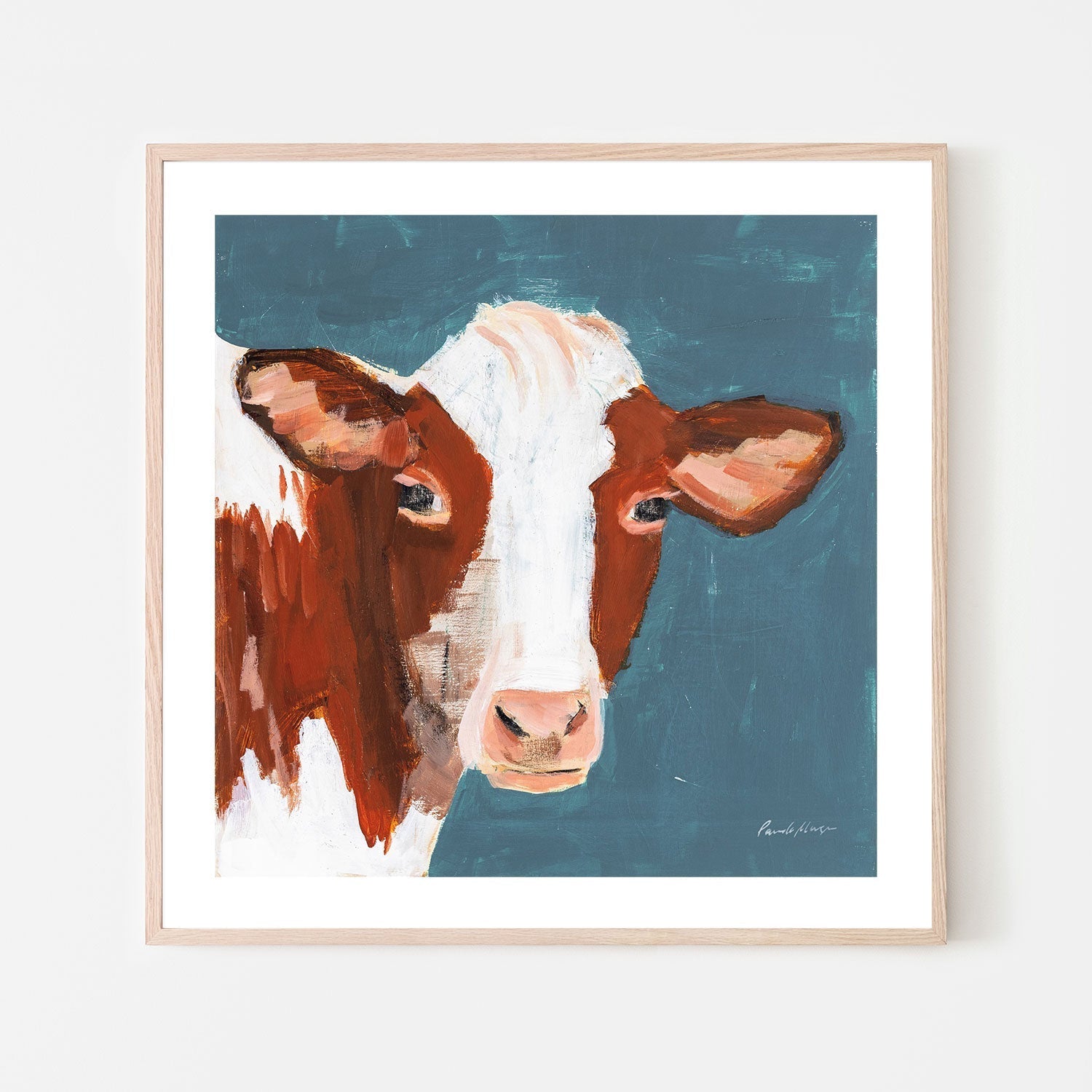 wall-art-print-canvas-poster-framed-Rusty Blue-by-Pamela Munger-Gioia Wall Art