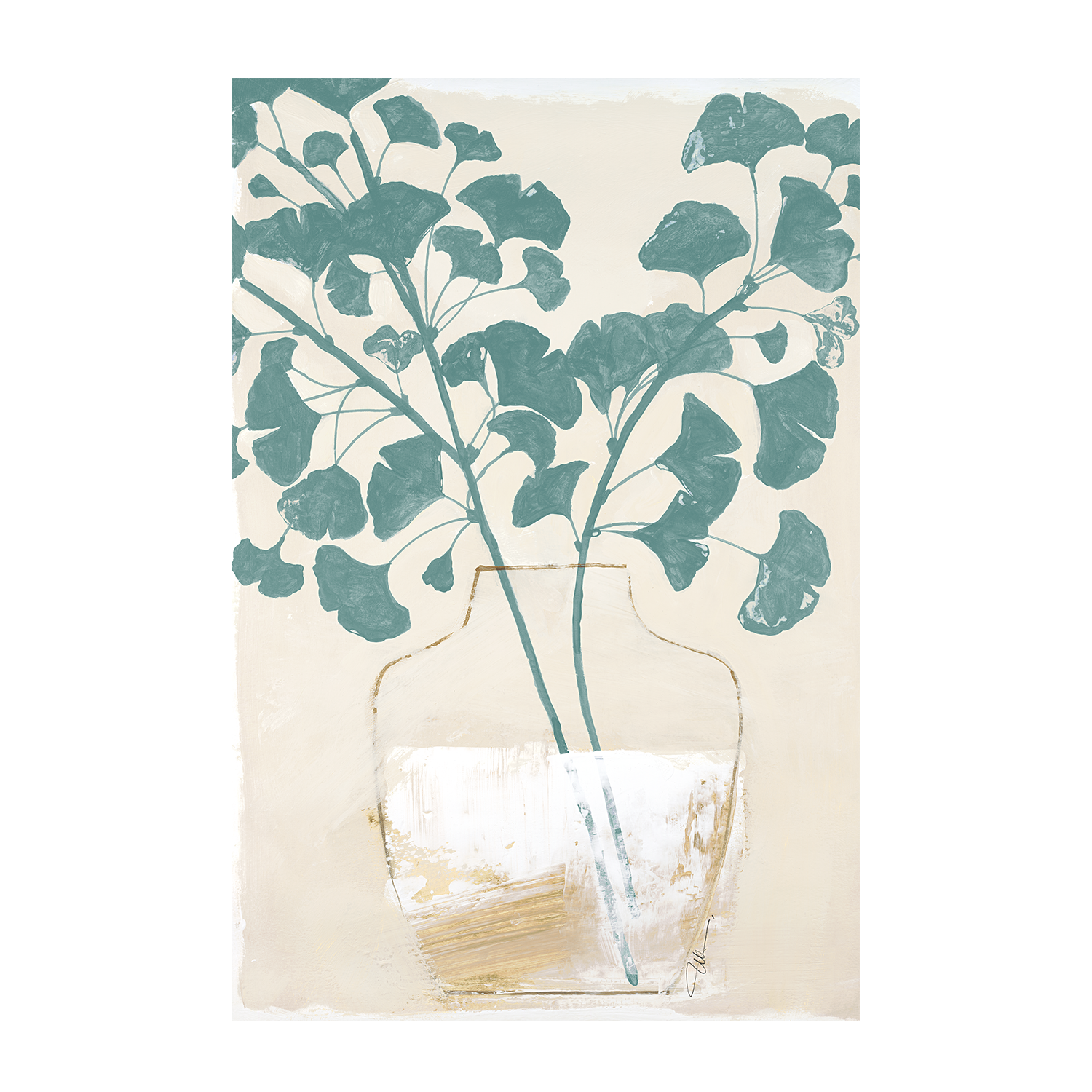 wall-art-print-canvas-poster-framed-Sabe Ginko Branches , By Filippoloco-1