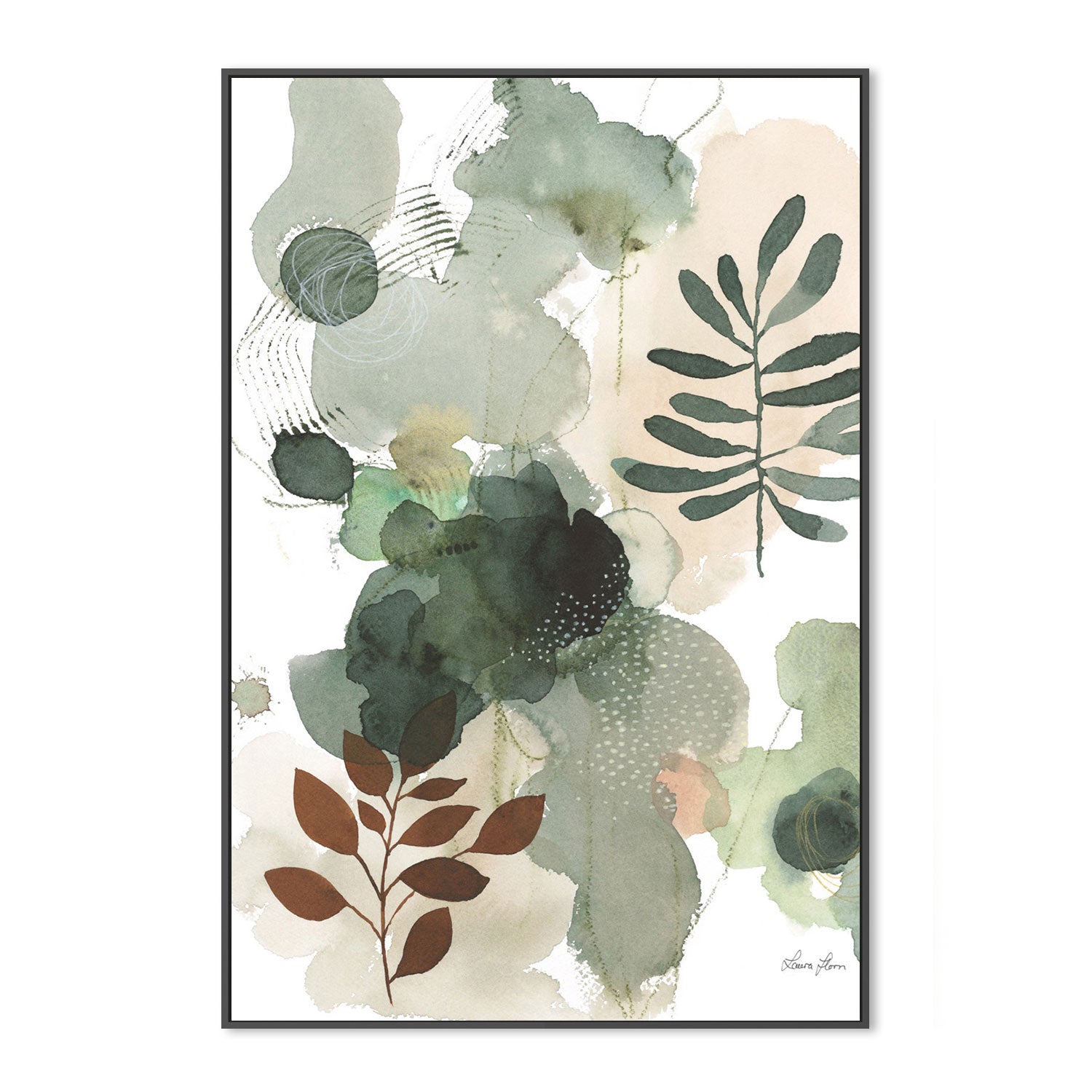 wall-art-print-canvas-poster-framed-Sage Bliss, Style A-by-Laura Horn-Gioia Wall Art
