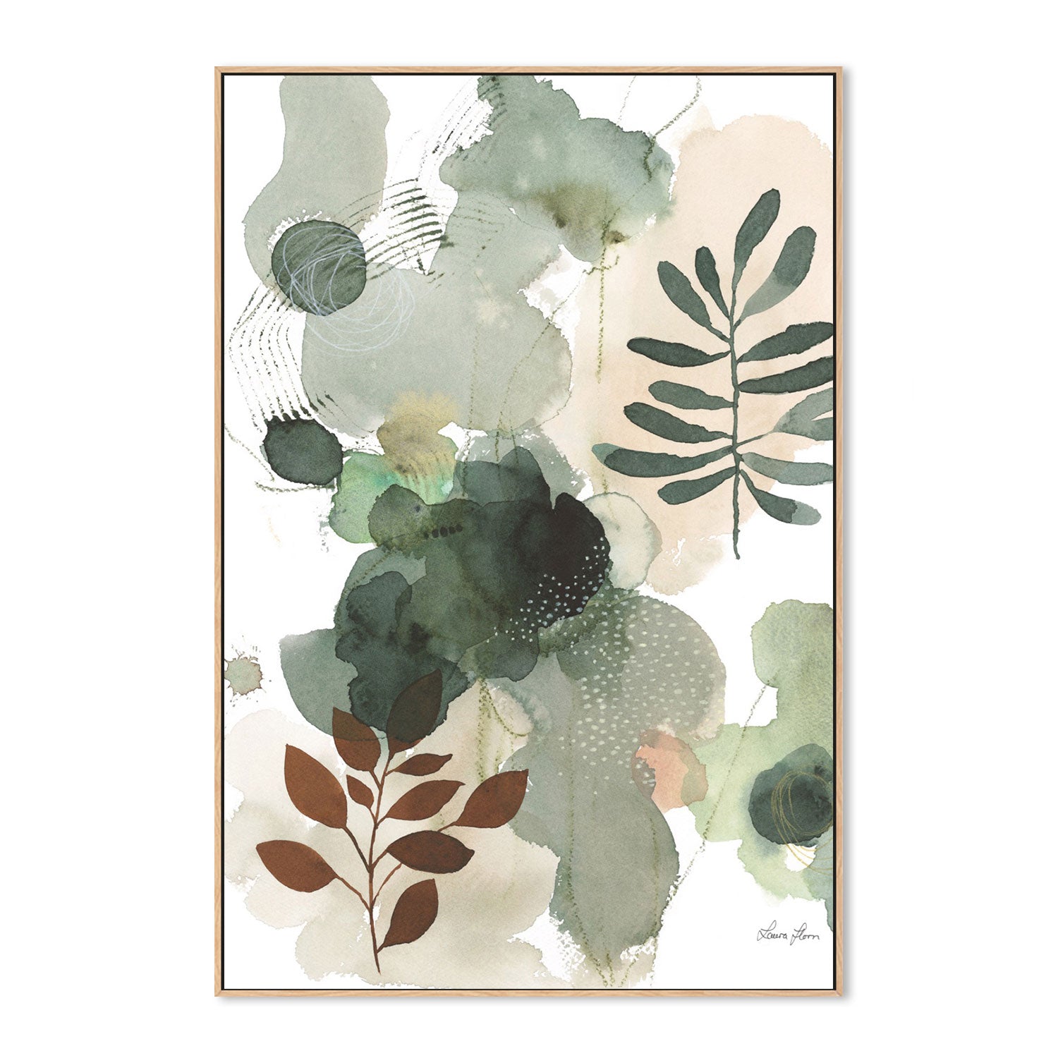 wall-art-print-canvas-poster-framed-Sage Bliss, Style A-by-Laura Horn-Gioia Wall Art