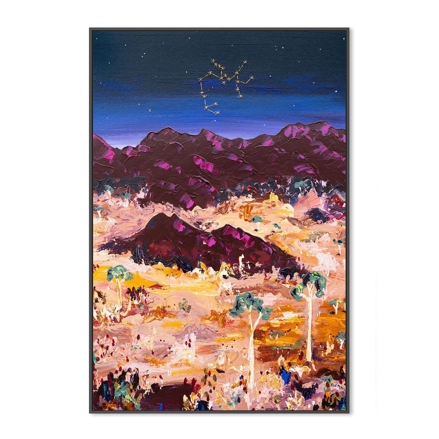 wall-art-print-canvas-poster-framed-Sagittarius , By Eloise Pervez-GIOIA-WALL-ART