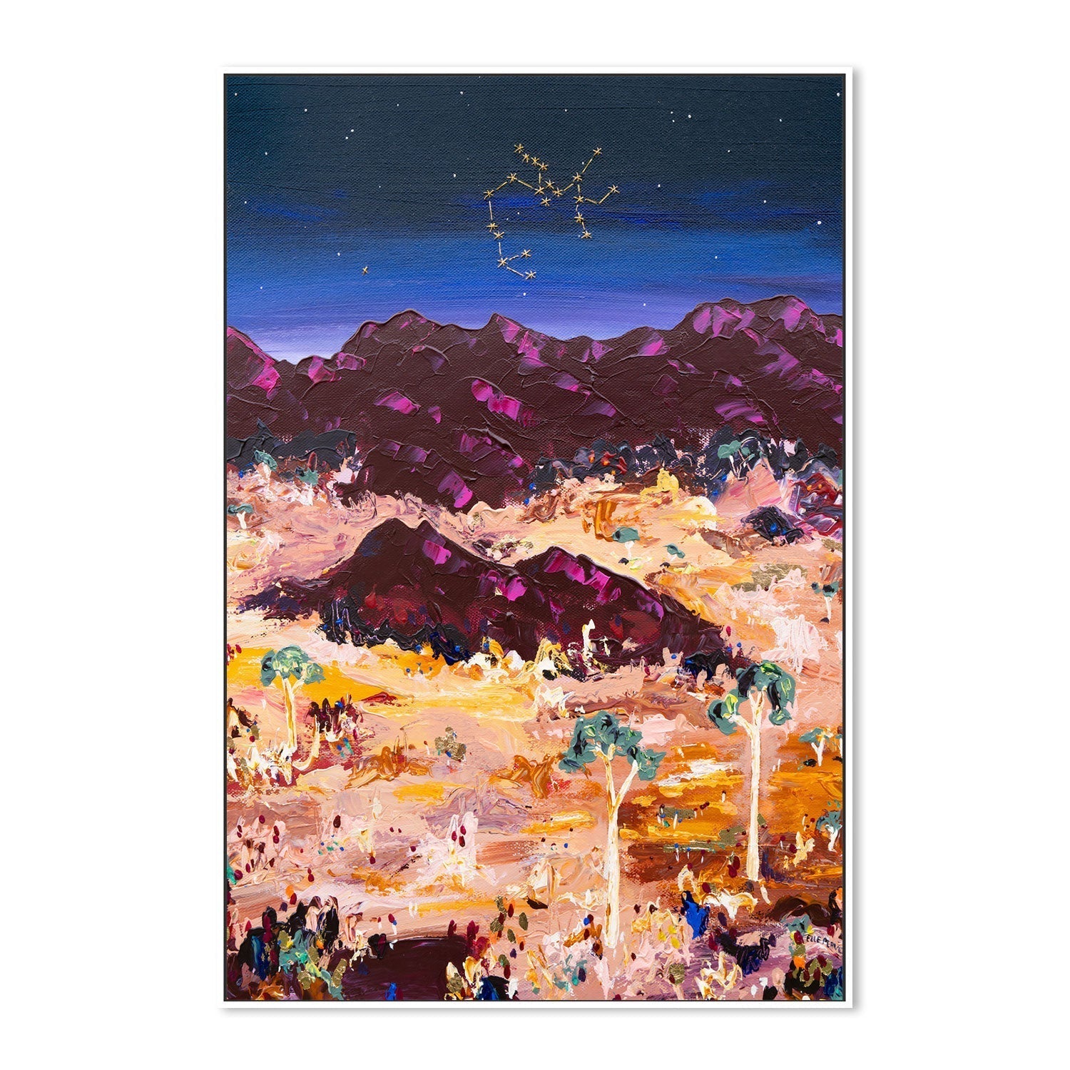 wall-art-print-canvas-poster-framed-Sagittarius , By Eloise Pervez-GIOIA-WALL-ART