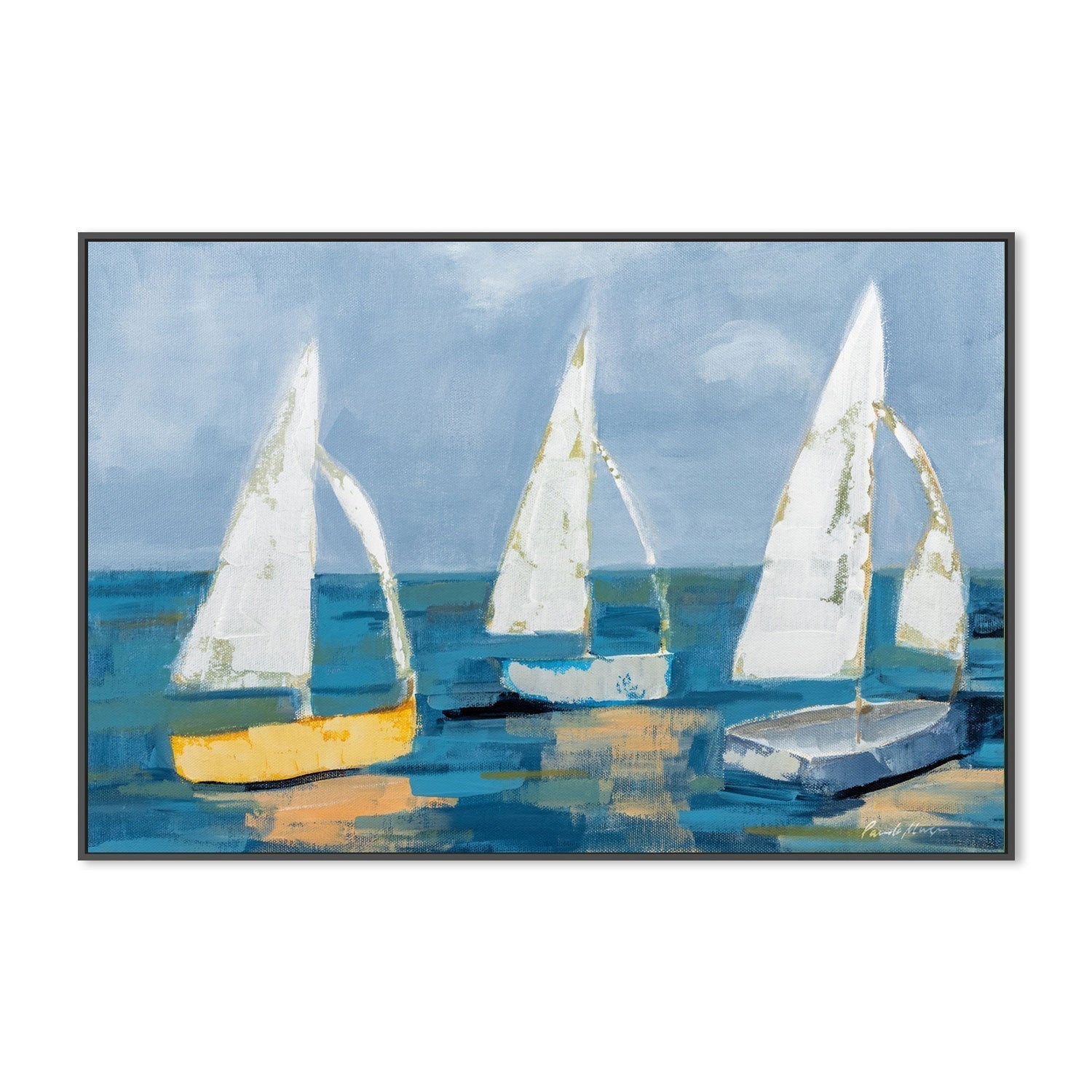 wall-art-print-canvas-poster-framed-Sail Away-by-Pamela Munger-Gioia Wall Art