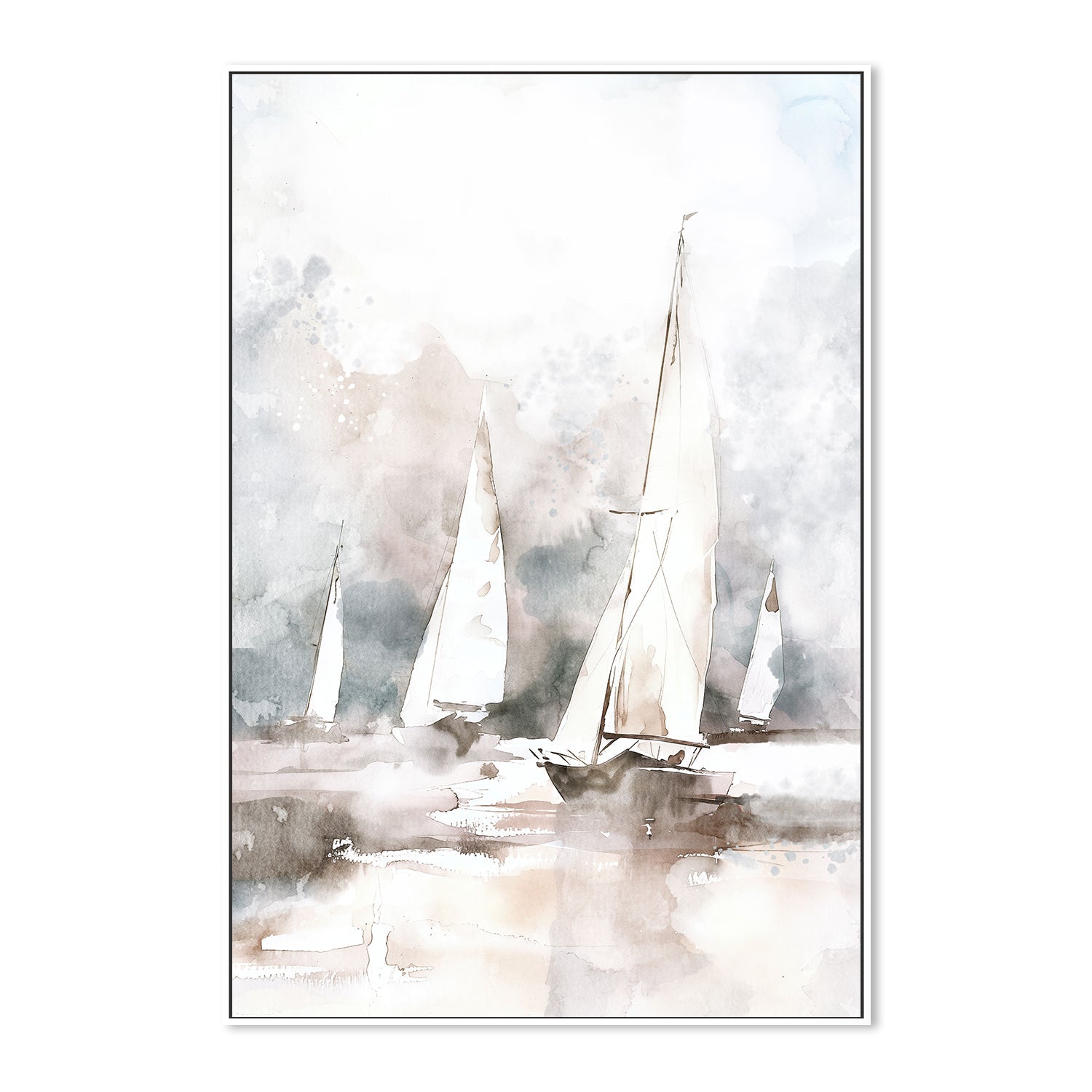 wall-art-print-canvas-poster-framed-Sail The Sea ,Style A, By Nina Blue-5