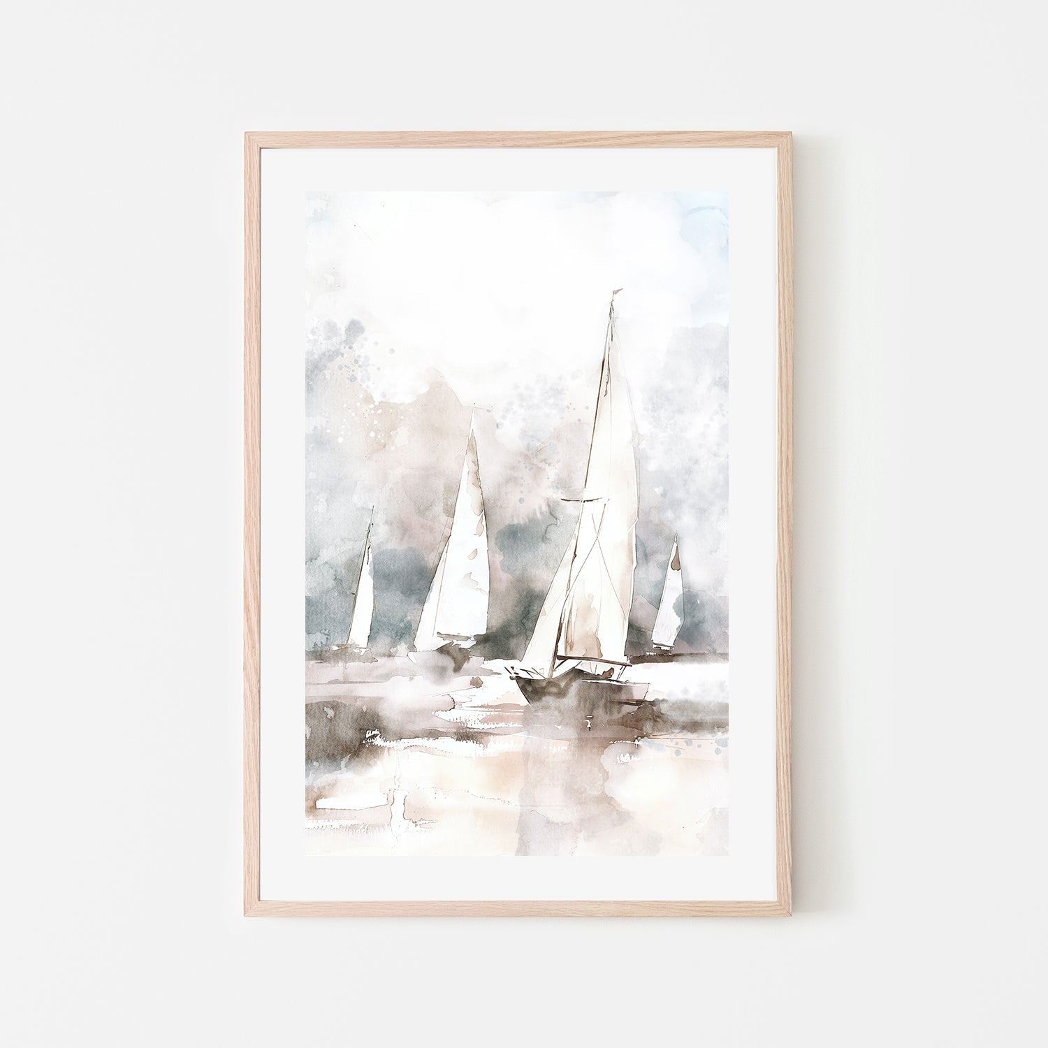 wall-art-print-canvas-poster-framed-Sail The Sea ,Style A, By Nina Blue-6