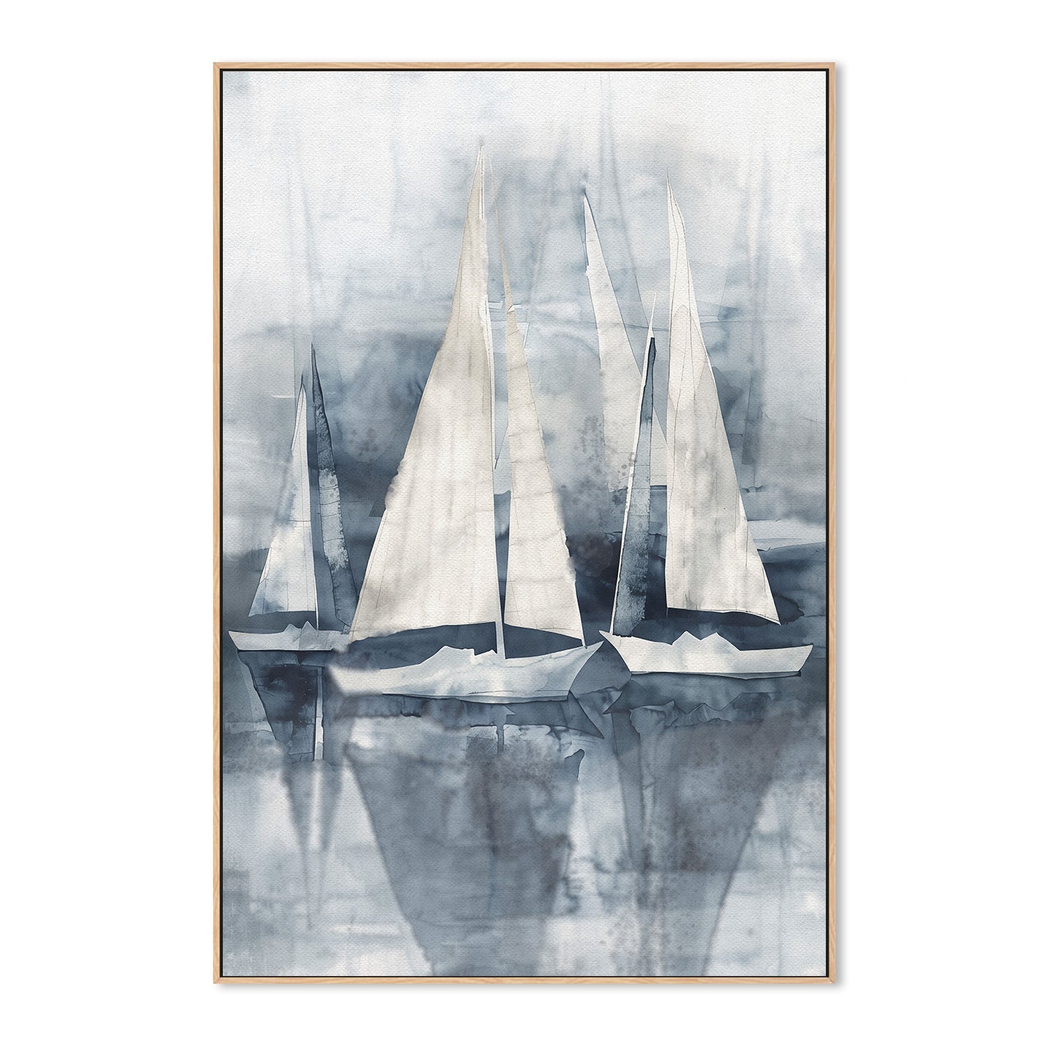 wall-art-print-canvas-poster-framed-Sail The Sea , Style B, By Nina Blue-4