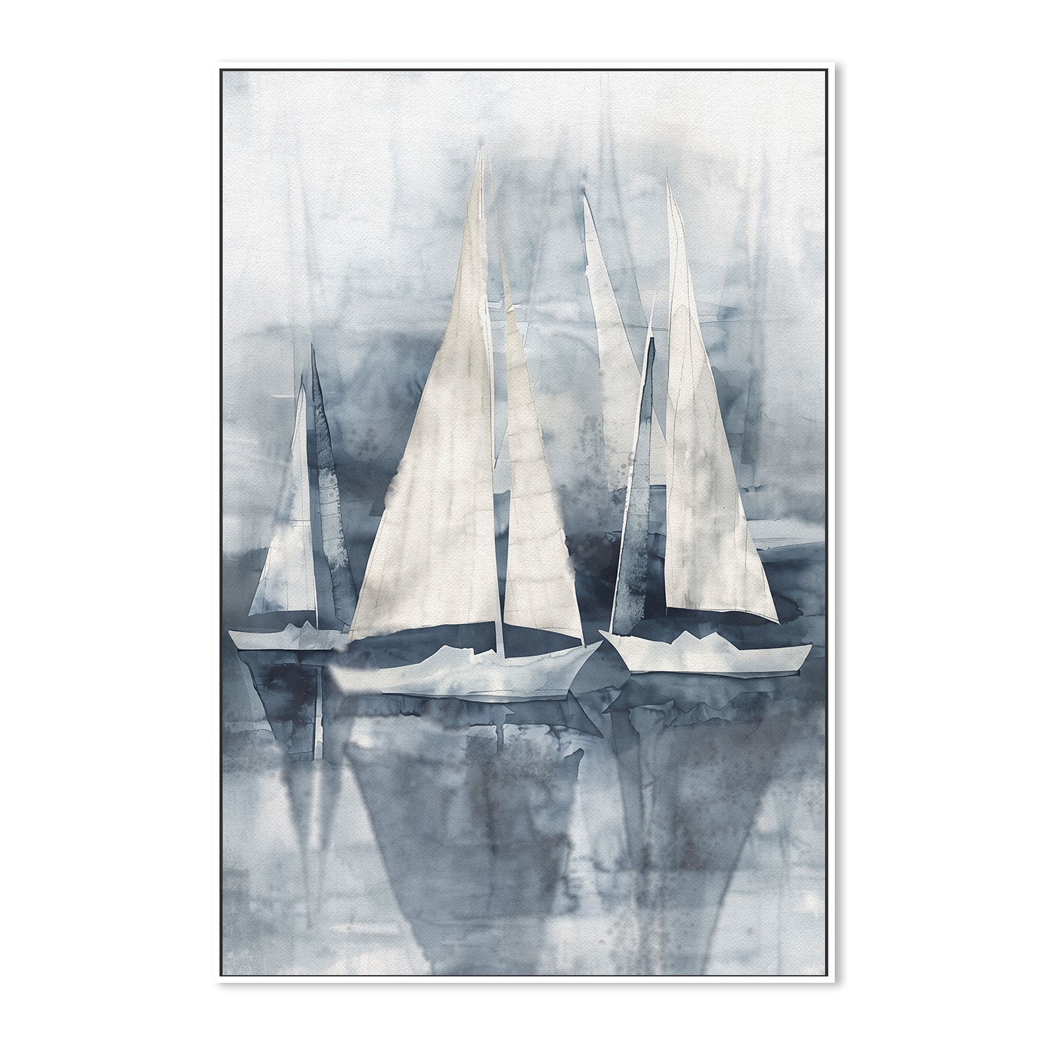 wall-art-print-canvas-poster-framed-Sail The Sea , Style B, By Nina Blue-5