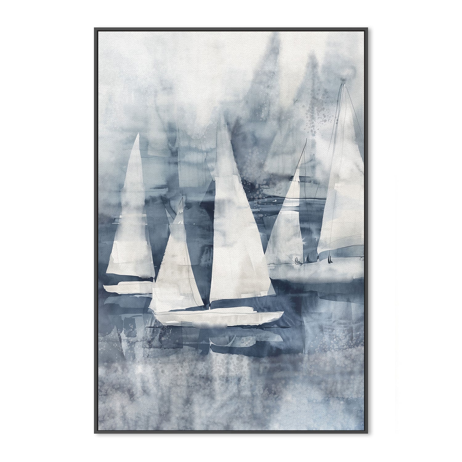 wall-art-print-canvas-poster-framed-Sail The Sea , Style C, By Nina Blue-3