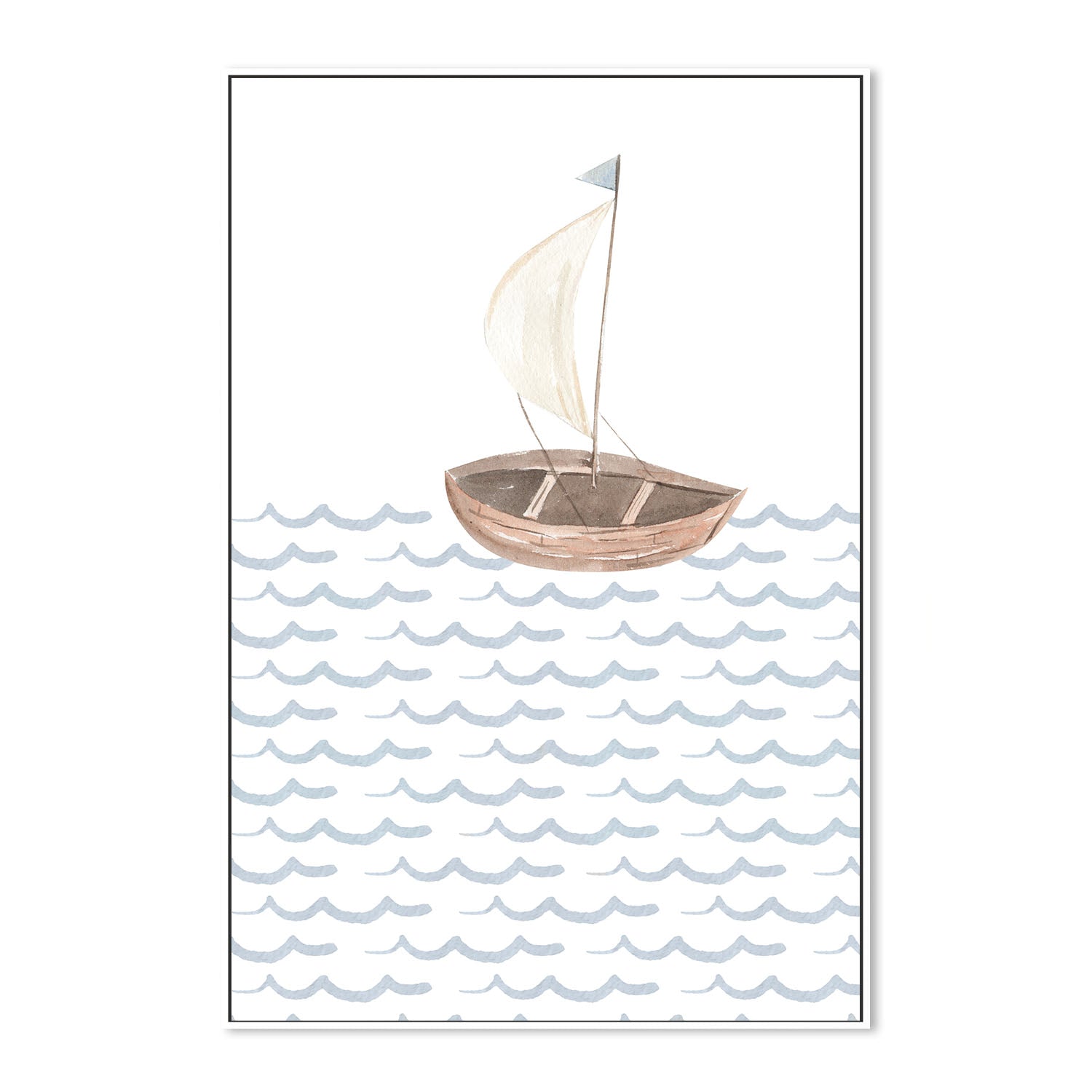 wall-art-print-canvas-poster-framed-Sailboat , By At Viv Home Prints-5