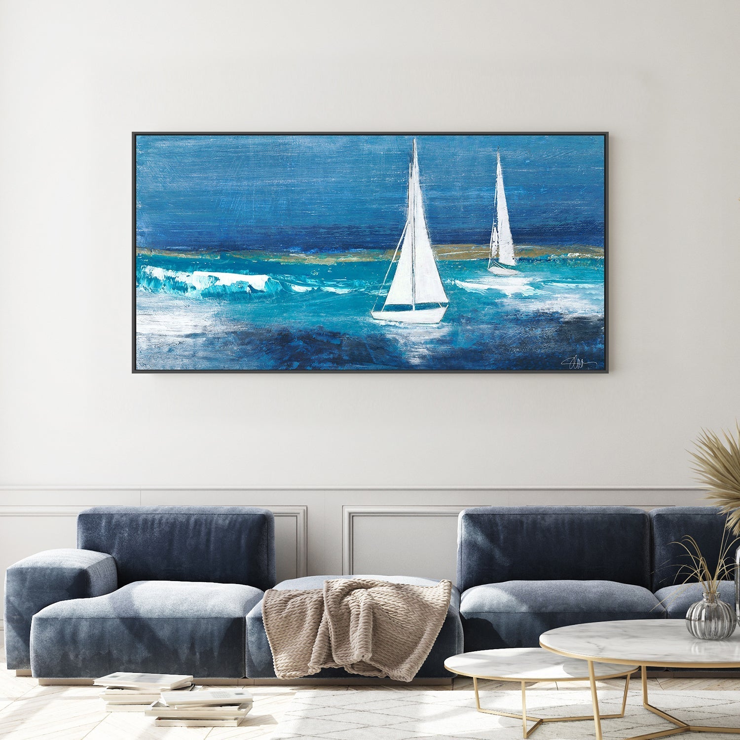 wall-art-print-canvas-poster-framed-Sailing Blue , By Filippoloco-7