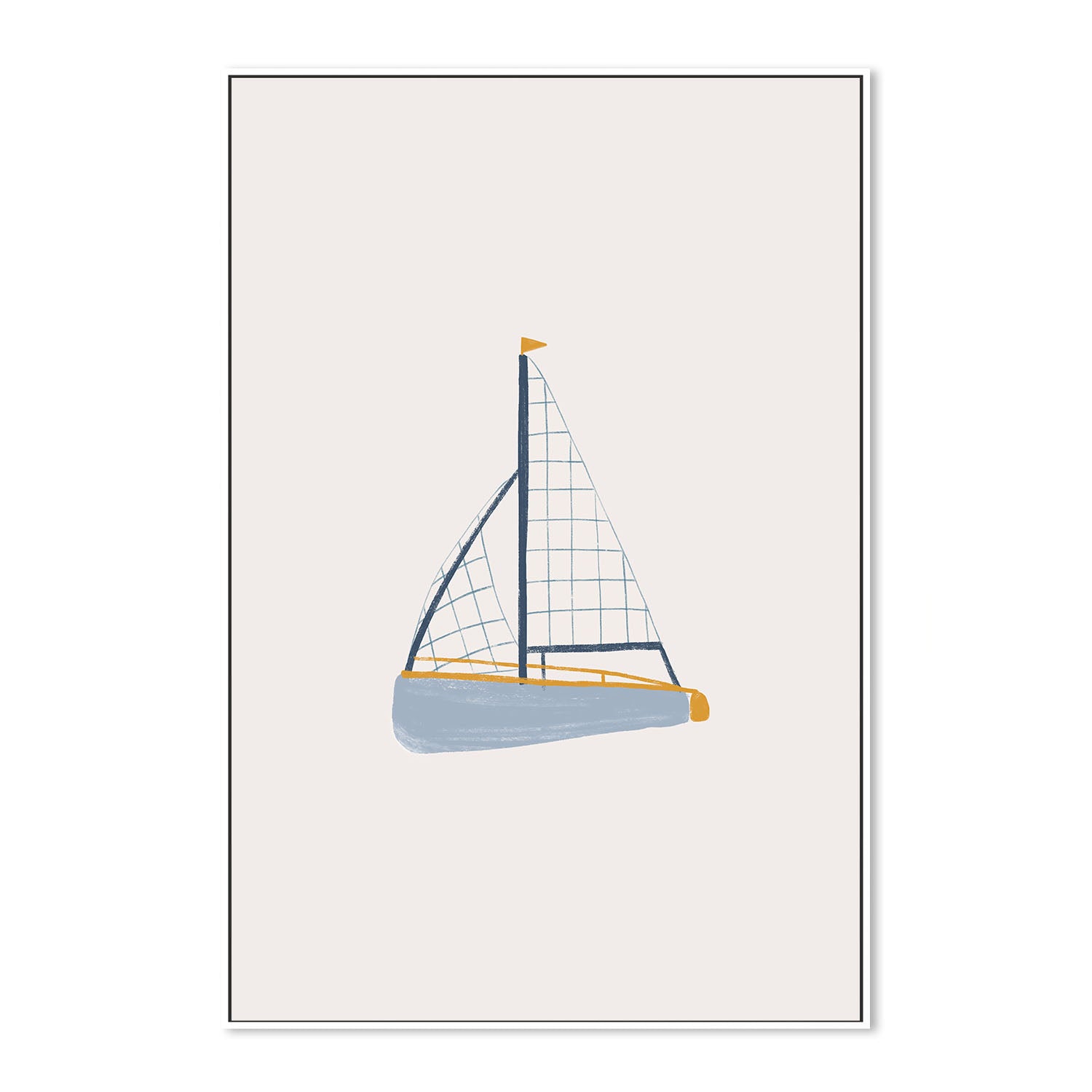 wall-art-print-canvas-poster-framed-Sailing Boat , By Menina Lisboa-5