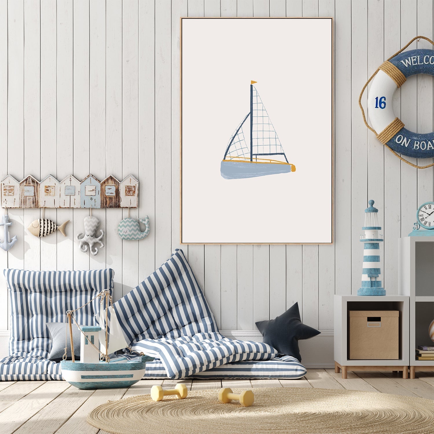 wall-art-print-canvas-poster-framed-Sailing Boat , By Menina Lisboa-7