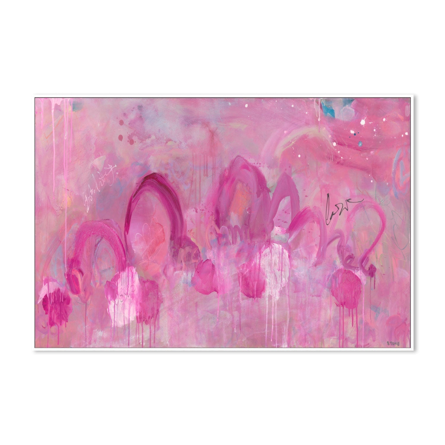 wall-art-print-canvas-poster-framed-Sakura Serenity , By Belinda Stone-GIOIA-WALL-ART