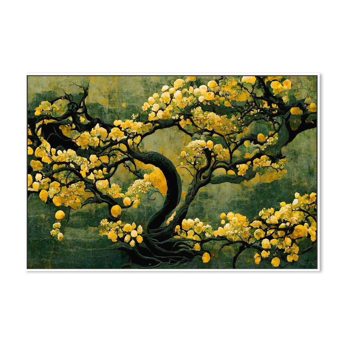 wall-art-print-canvas-poster-framed-Sakura Tree , By Treechild-GIOIA-WALL-ART