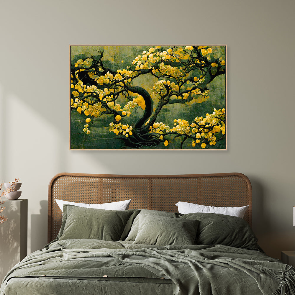 wall-art-print-canvas-poster-framed-Sakura Tree , By Treechild-GIOIA-WALL-ART