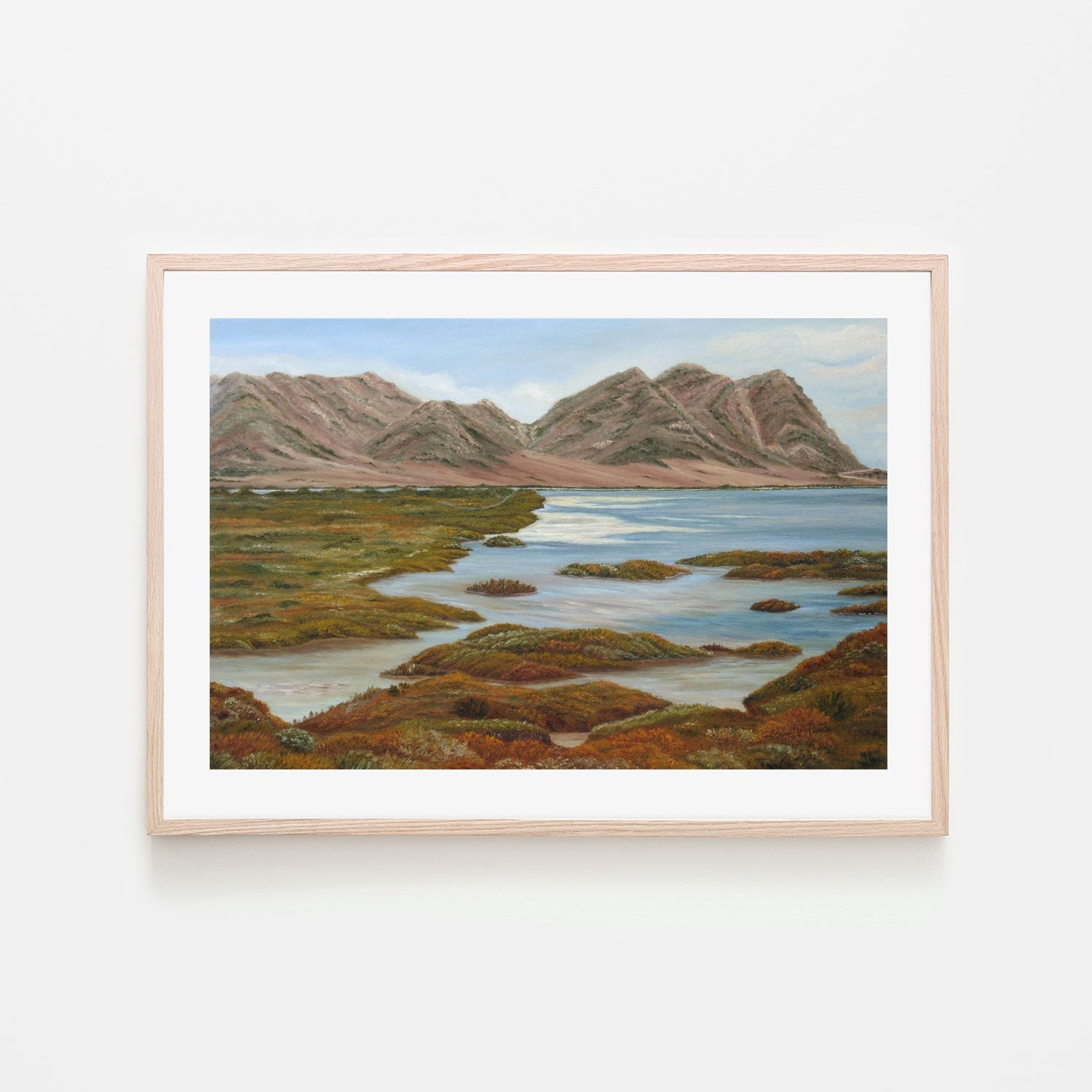 wall-art-print-canvas-poster-framed-Salt Marsh , By Angeles M. Pomata-6