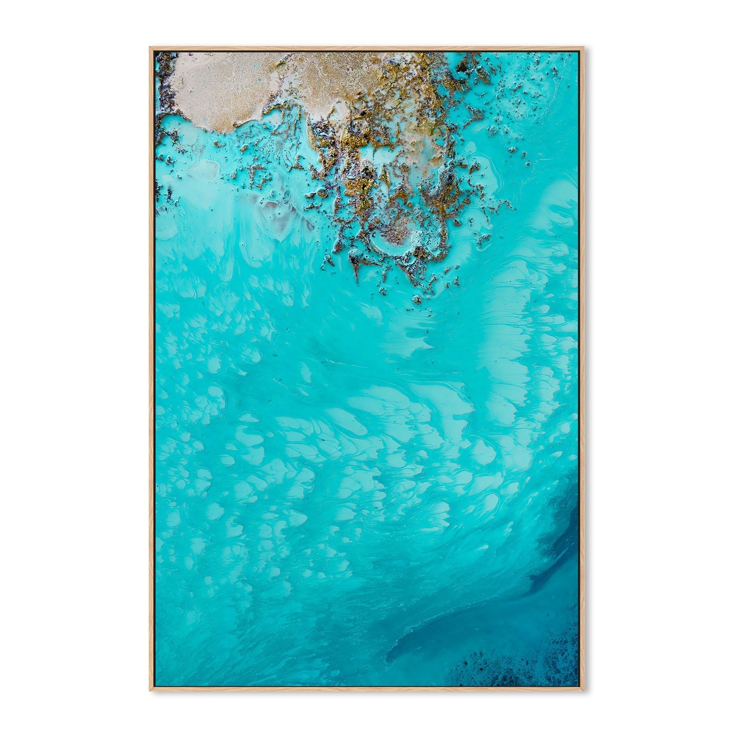 wall-art-print-canvas-poster-framed-Salt Water Passage, Style A , By Petra Meikle-4