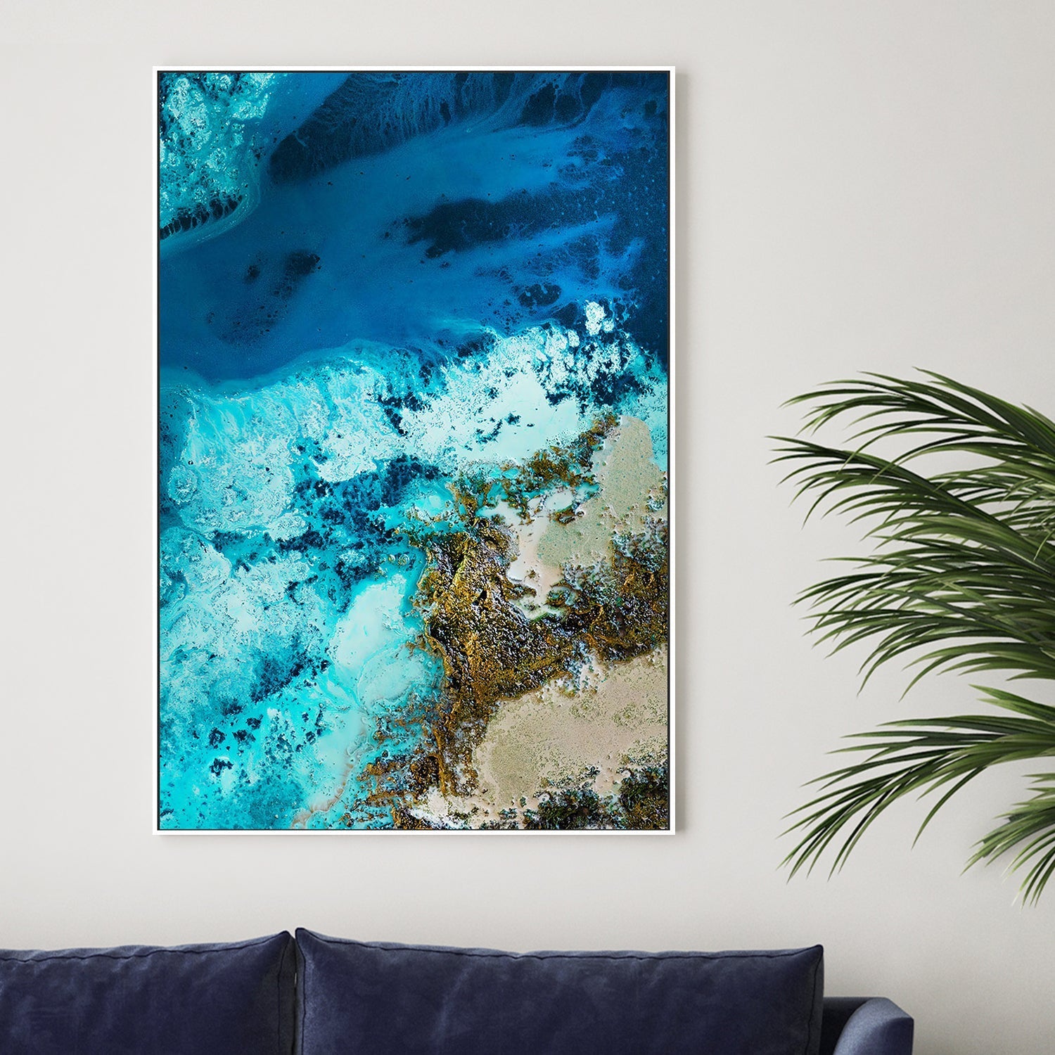 wall-art-print-canvas-poster-framed-Salt Water Passage, Style C , By Petra Meikle-2