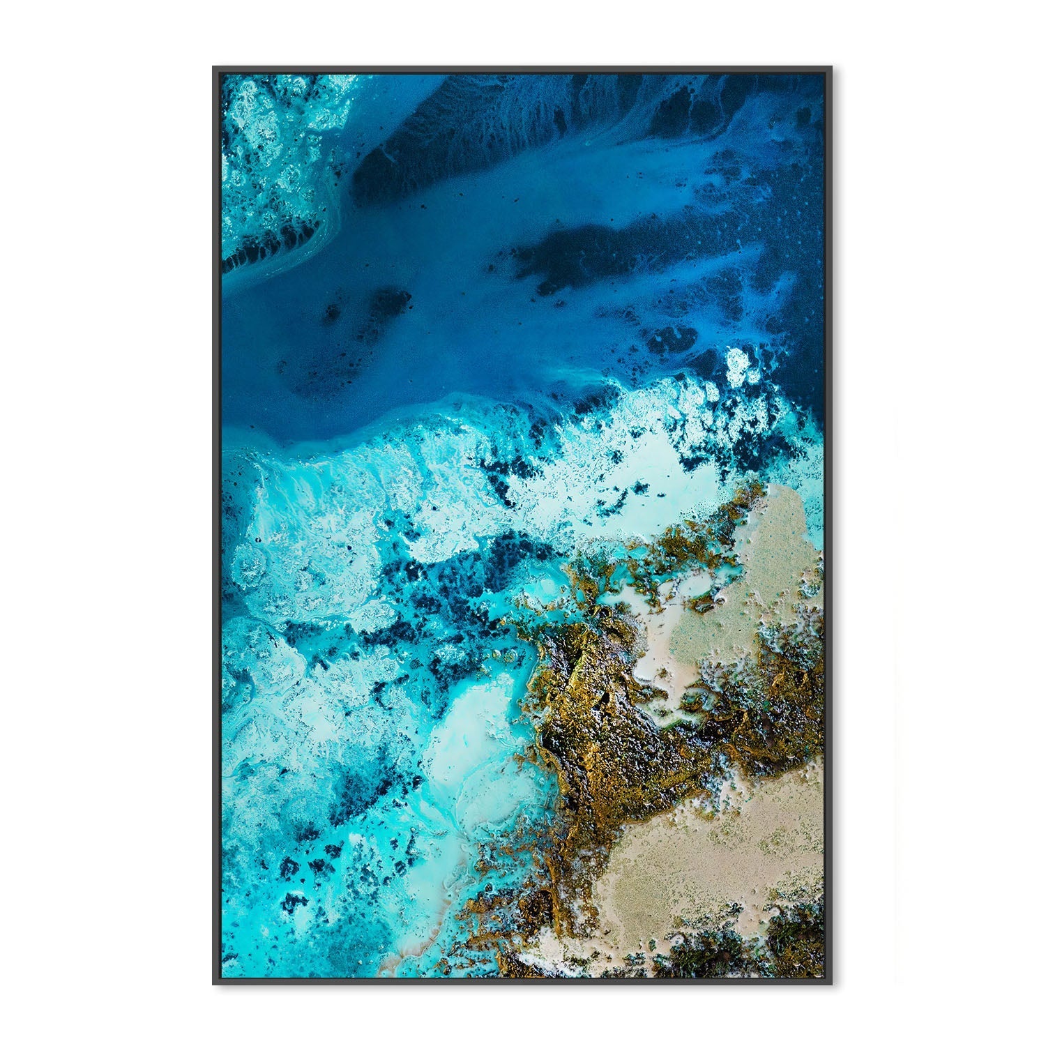 wall-art-print-canvas-poster-framed-Salt Water Passage, Style C , By Petra Meikle-3