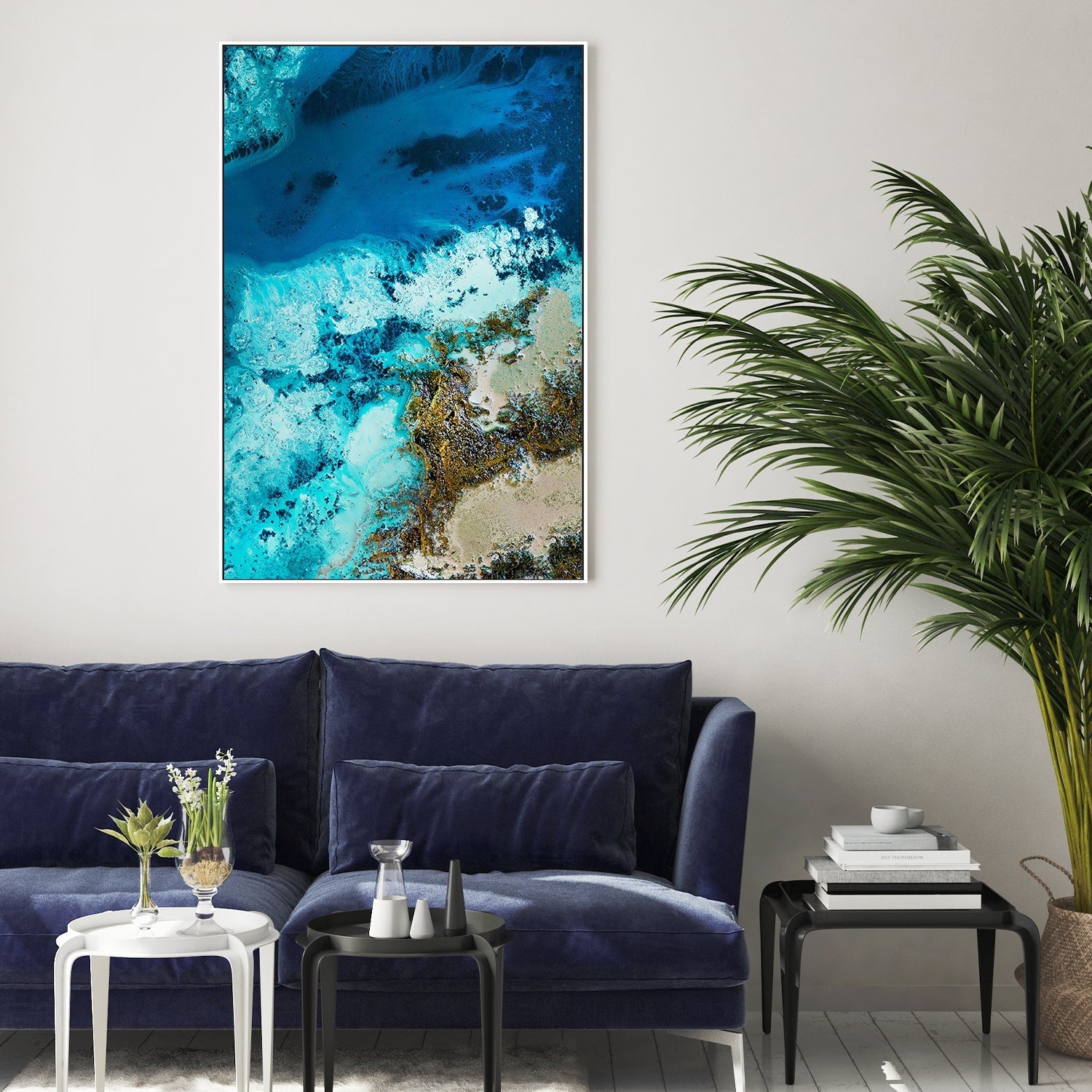 wall-art-print-canvas-poster-framed-Salt Water Passage, Style C , By Petra Meikle-7